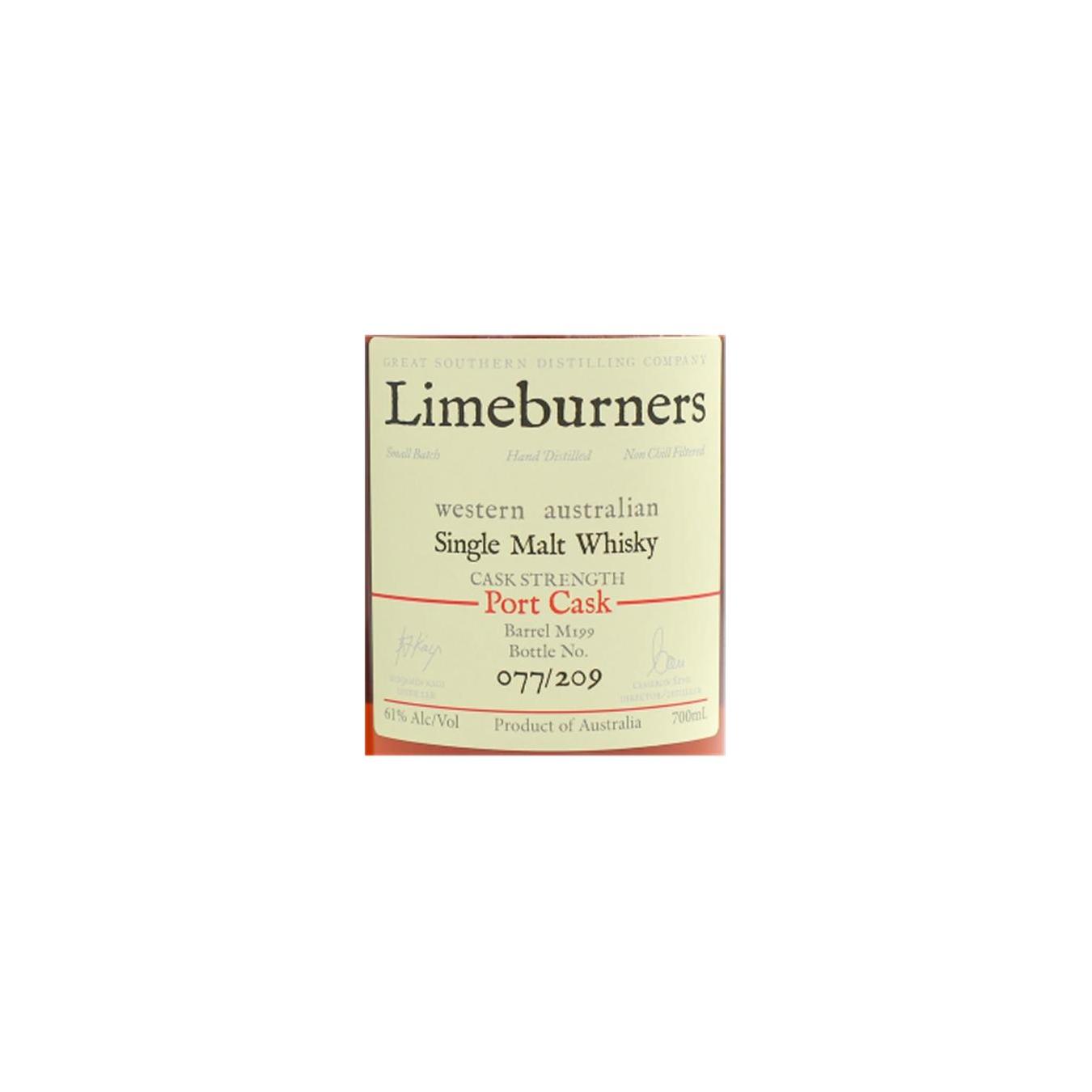 Limeburners Port Cask