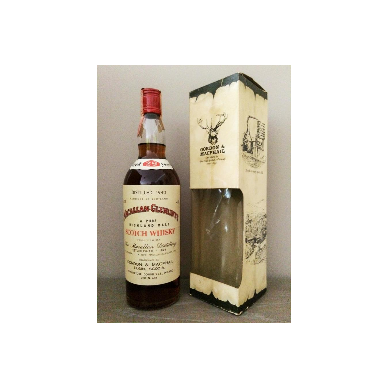 The Macallan 1940 29 Years Single Malt Whisky 3
