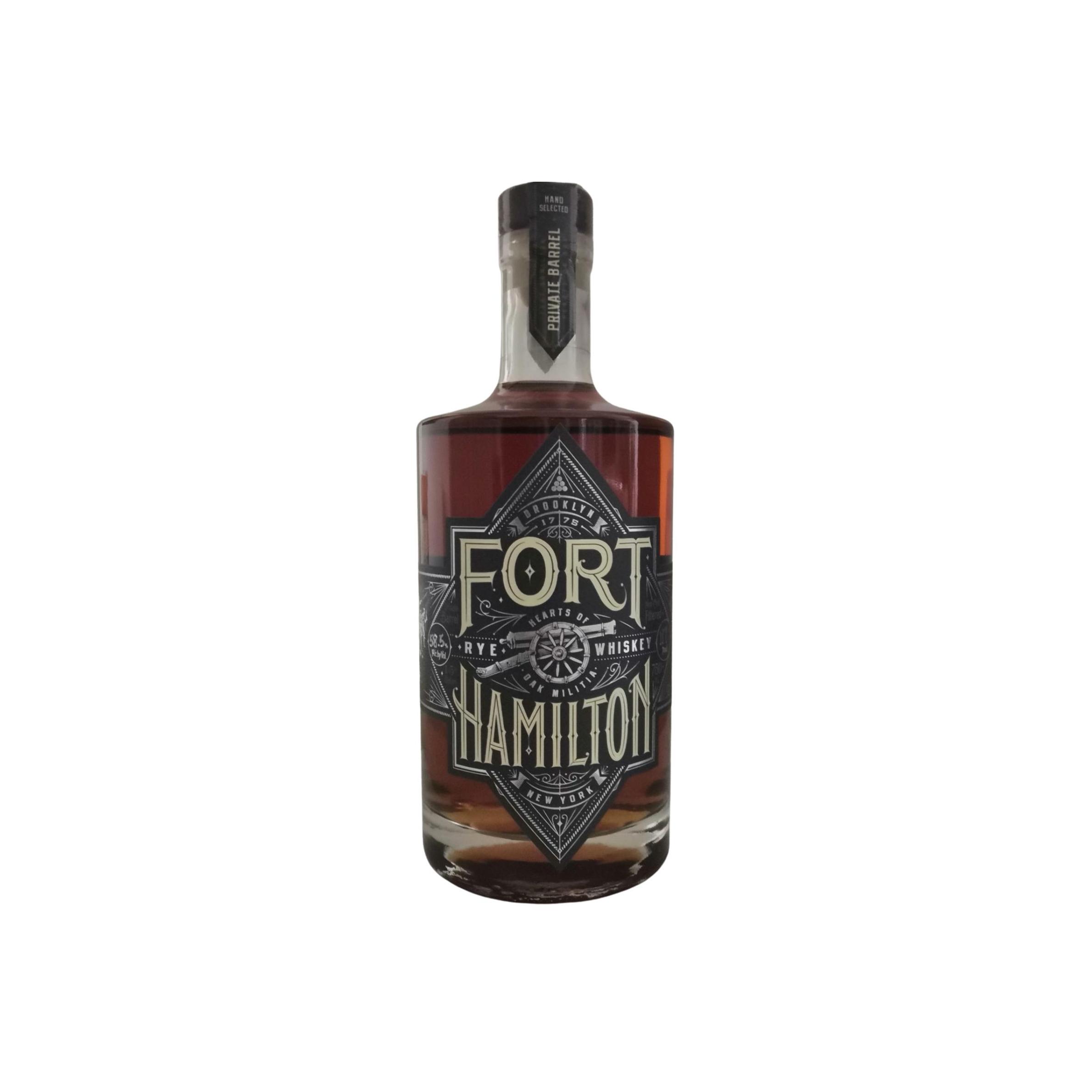 Fort Hamilton Rye Whiskey