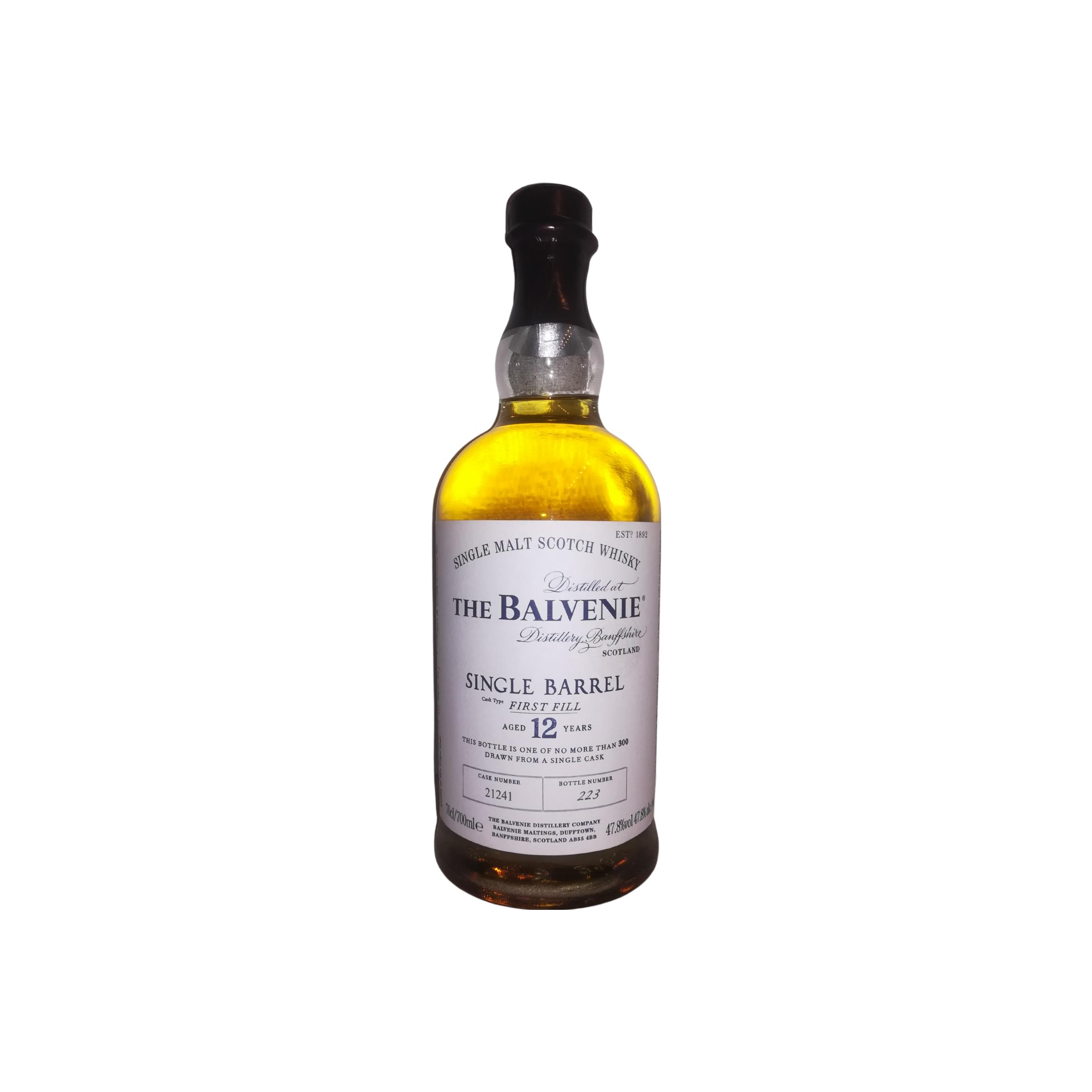 The Balvenie Single Cask 12 Years Single Malt Whisky