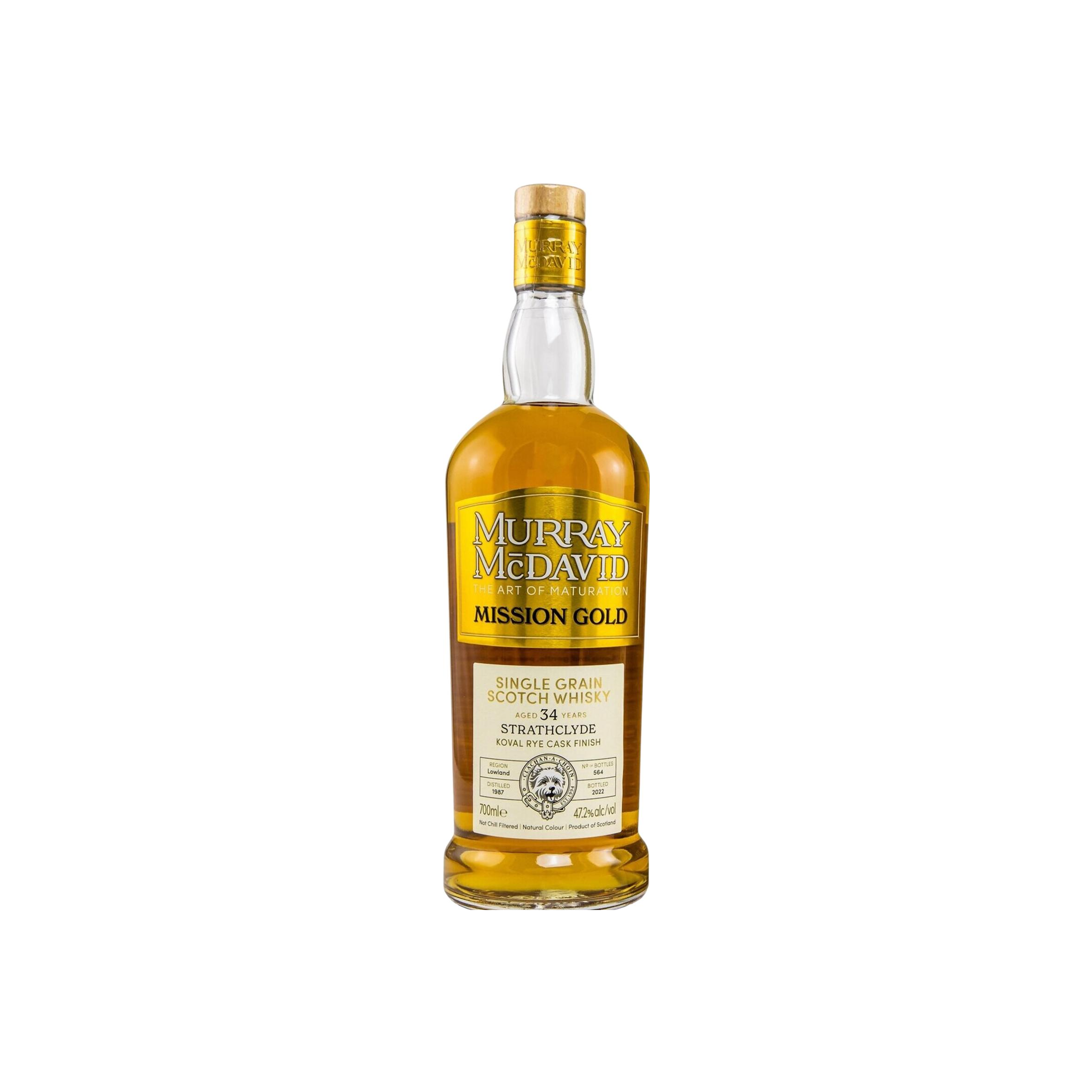 Strathclyde 1987 34 Years Single Grain Whisky