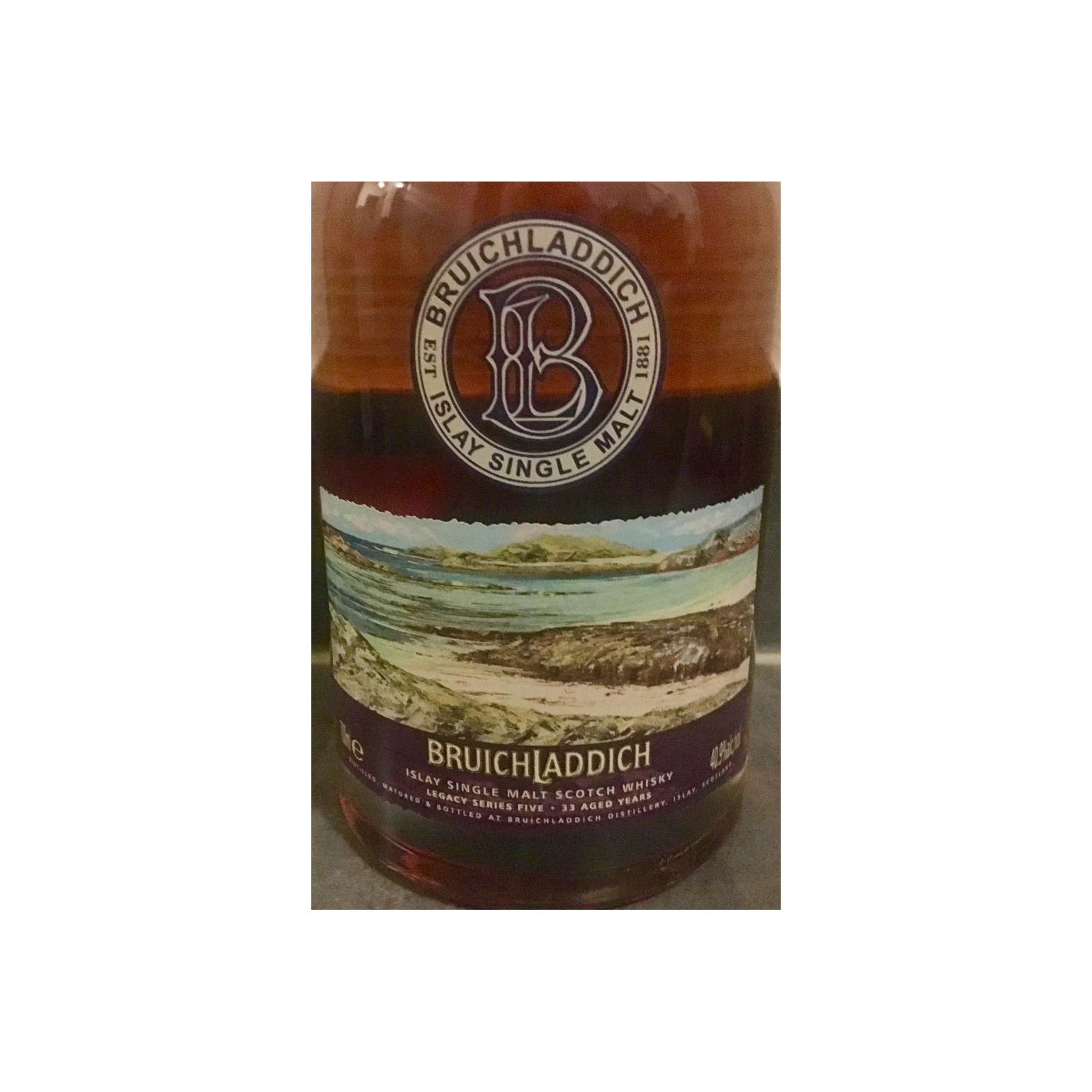 Bruichladdich 1972 33 Years Single Malt Whisky