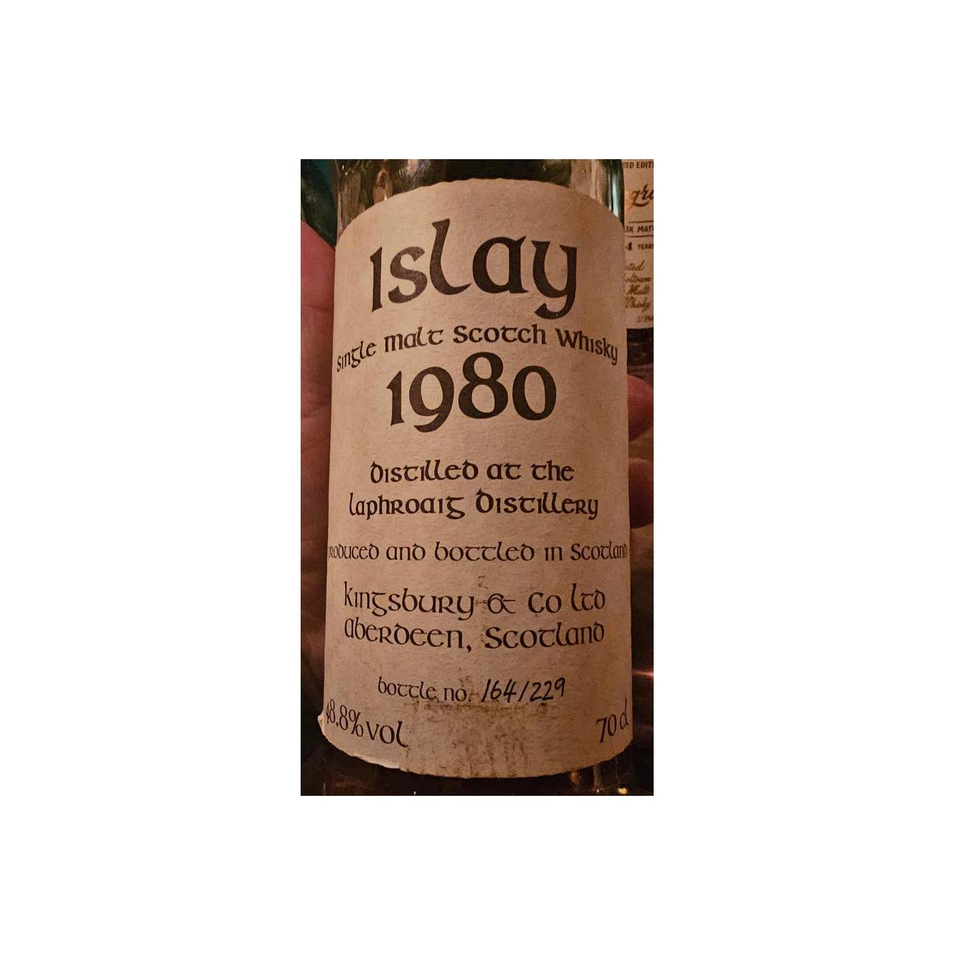 Laphroaig 1980 21 Years Single Malt Whisky