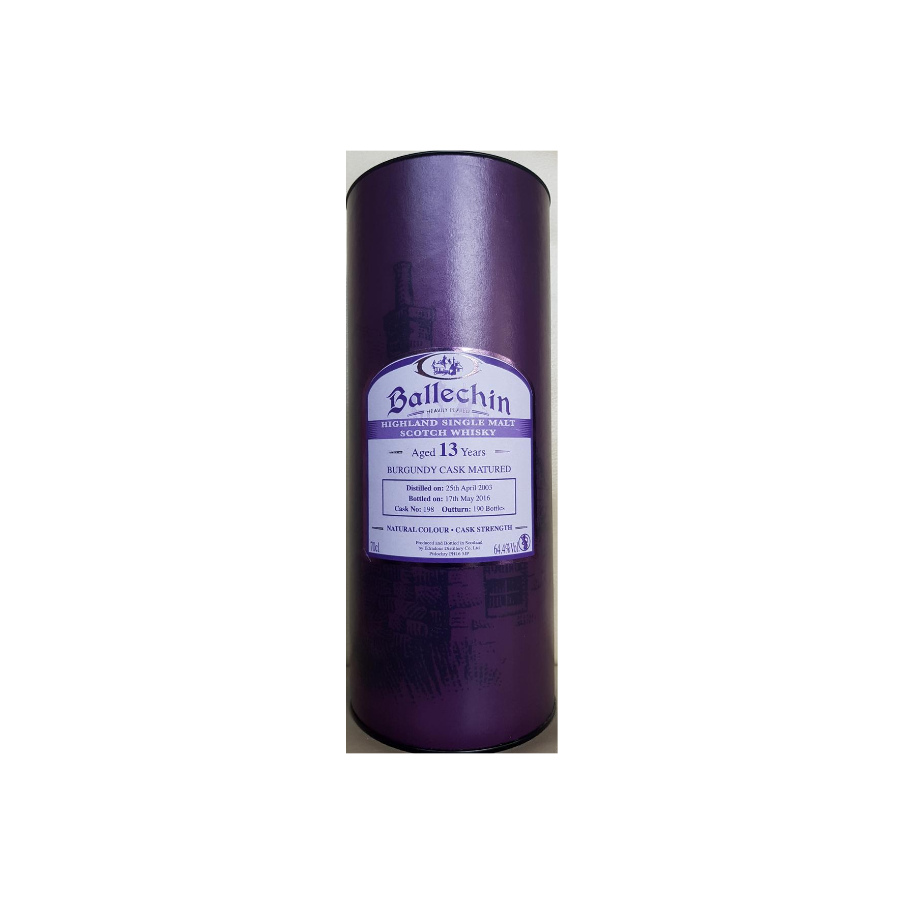 Ballechin 2003 13 Years Single Malt Whisky 2