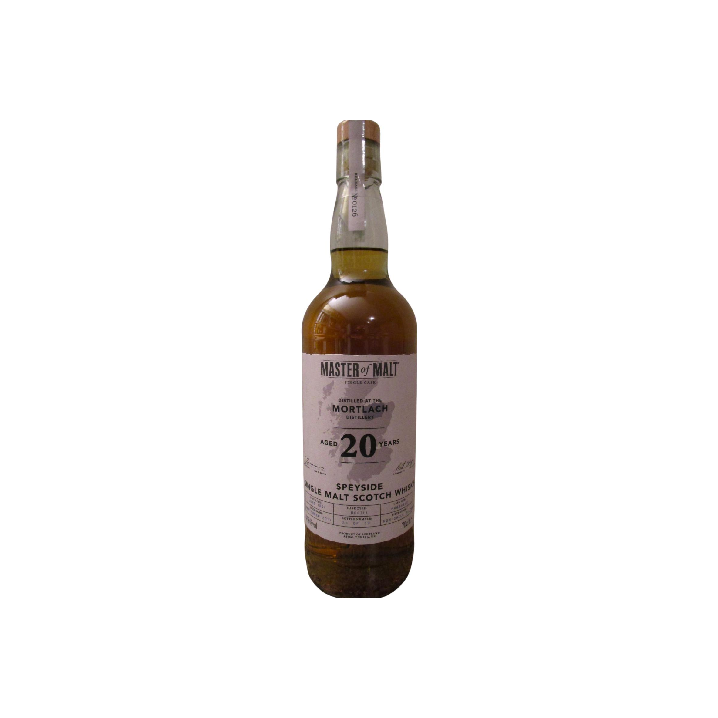 Mortlach 1997 20 Years Single Malt Whisky