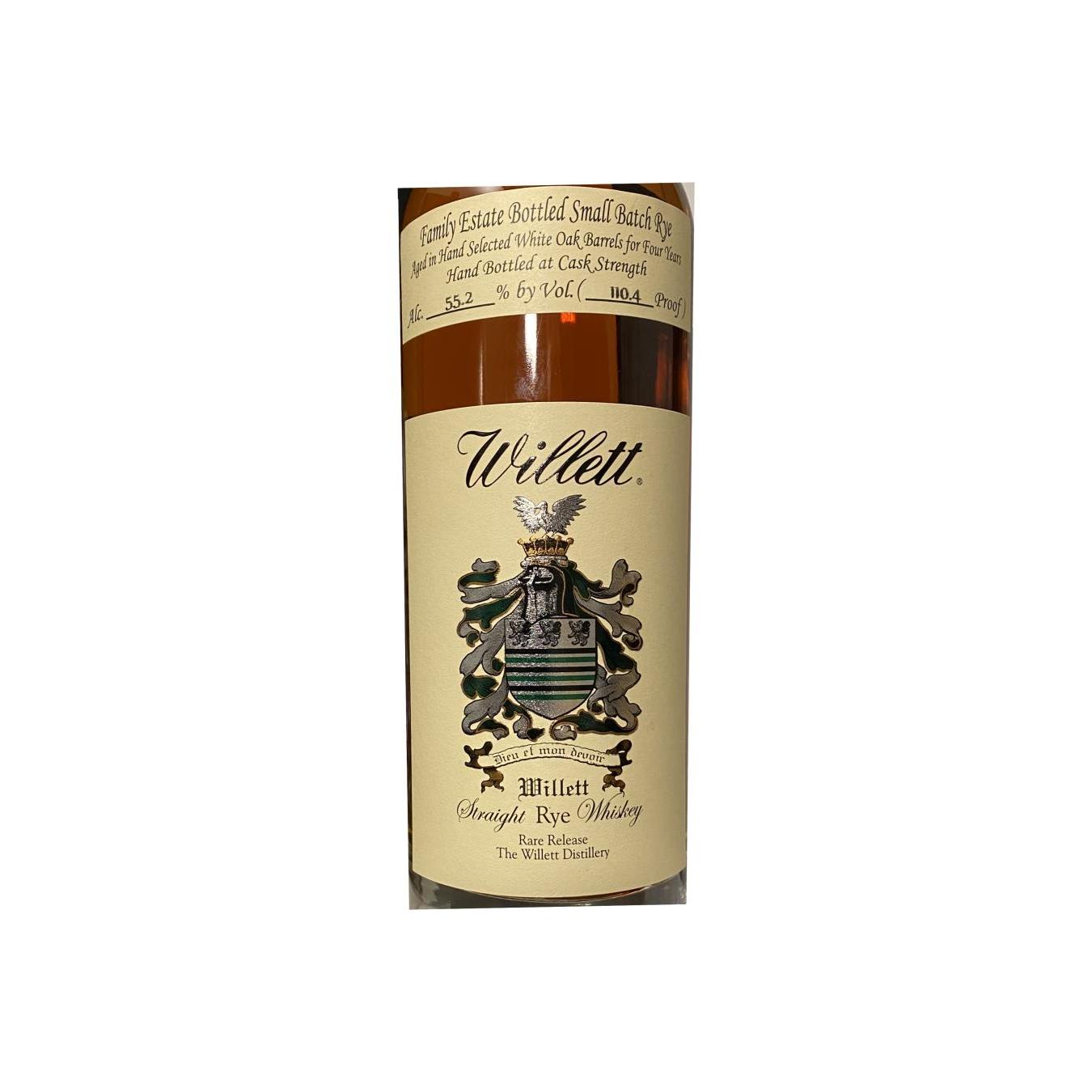 Willett 4 Years Rye Whisky