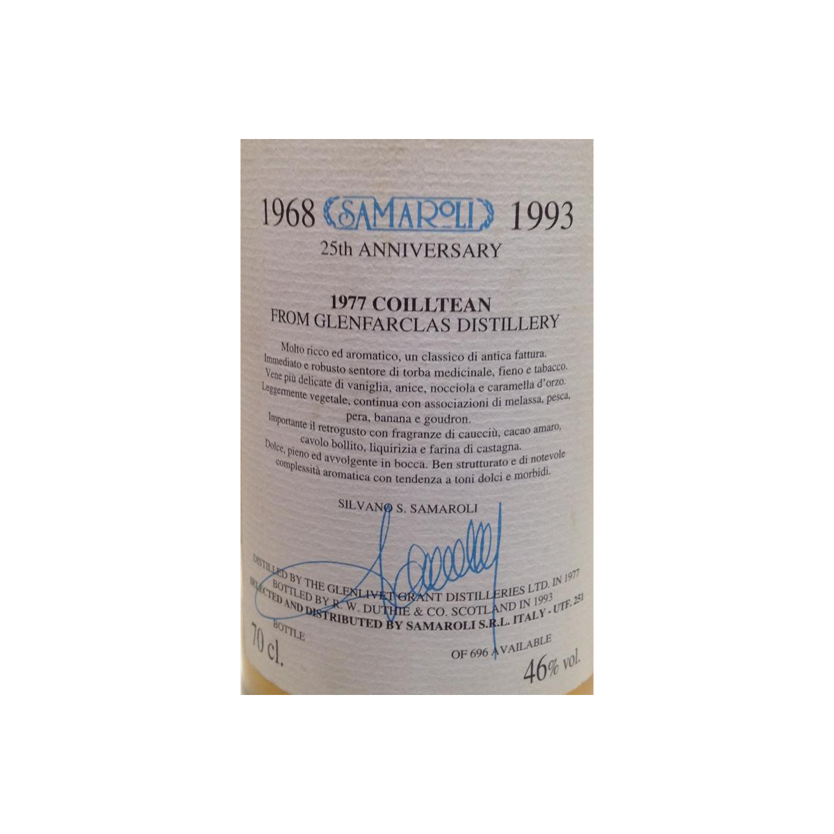 Glenfarclas 1977 16 Years Single Malt Whisky 2