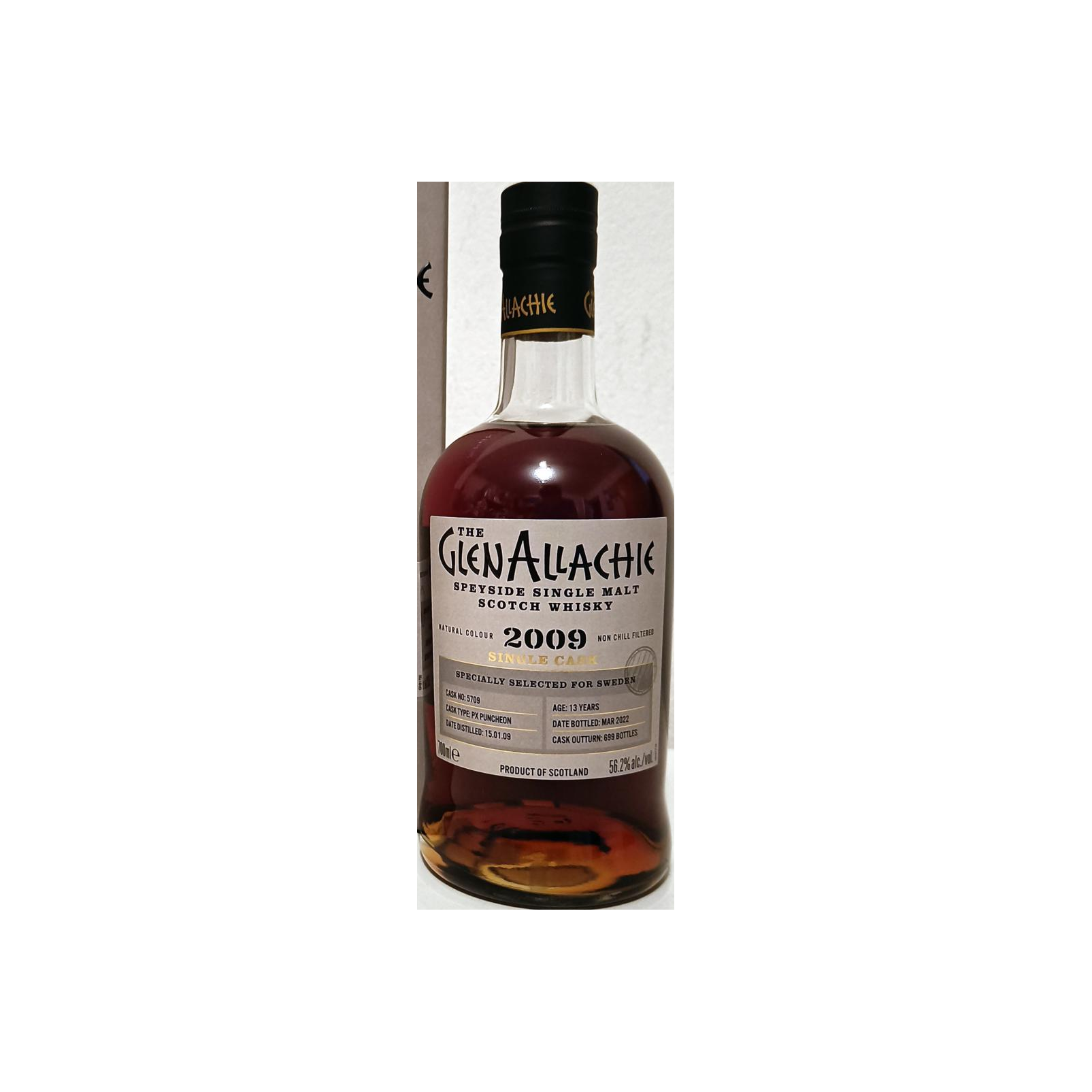 The GlenAllachie Single Cask 2009 13 Years Single Malt Whisky 2