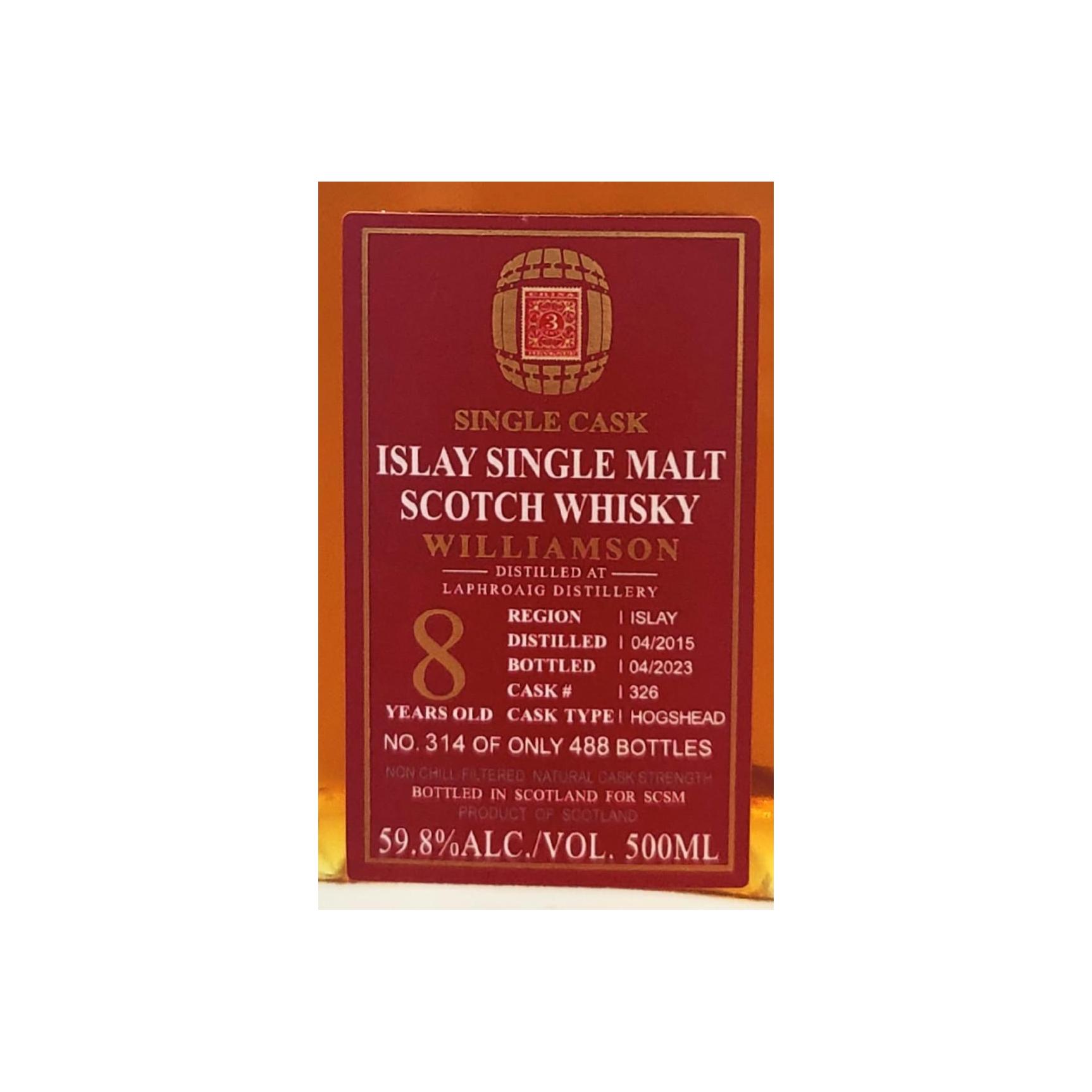 Laphroaig 2015 8 Years Single Malt Whisky 2
