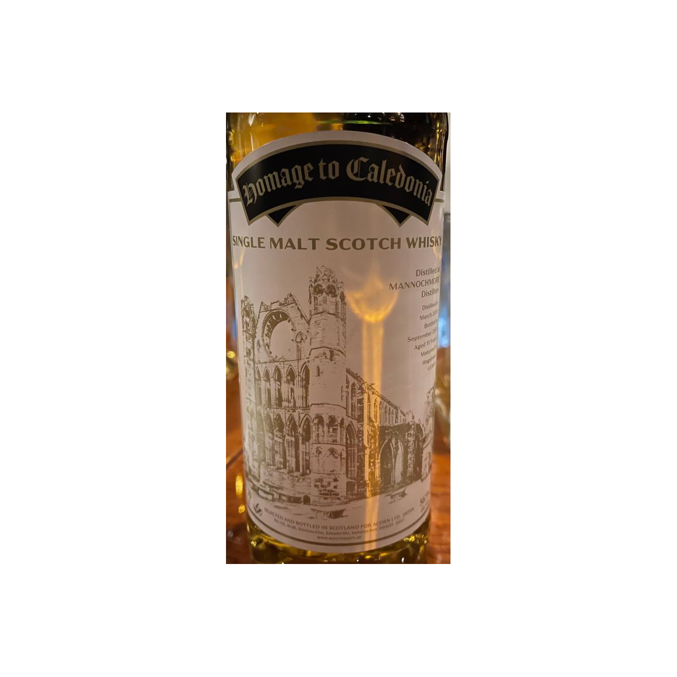 Mannochmore 2010 11 Years Single Malt Whisky