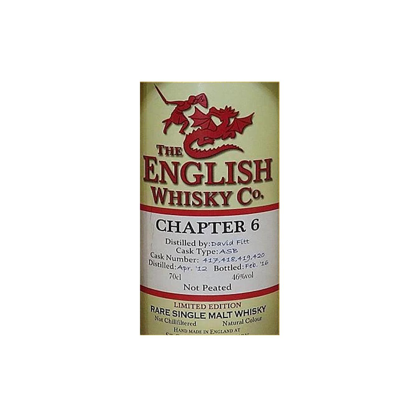 The English Whisky 2012