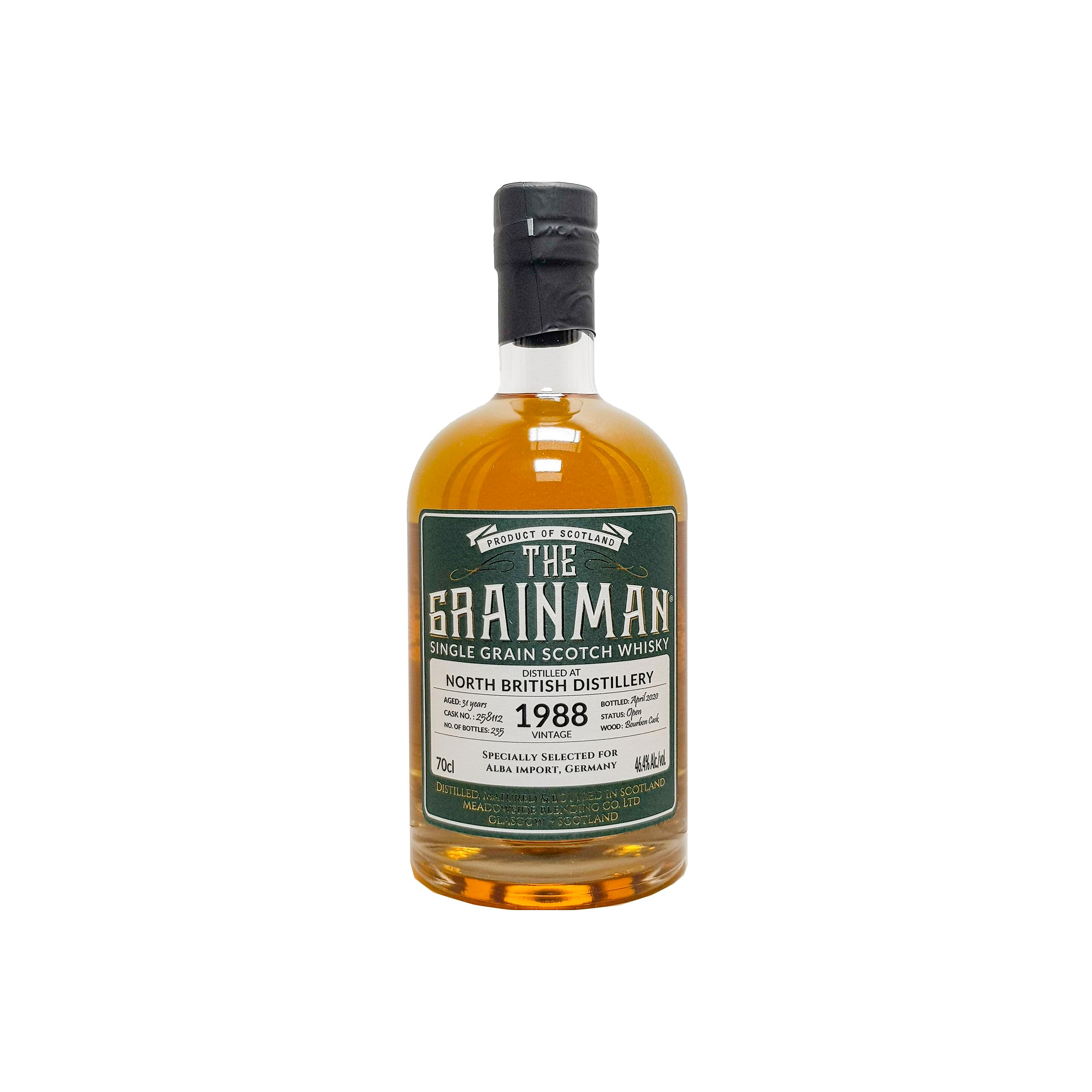 North British 1988 31 Years Single Grain Whisky
