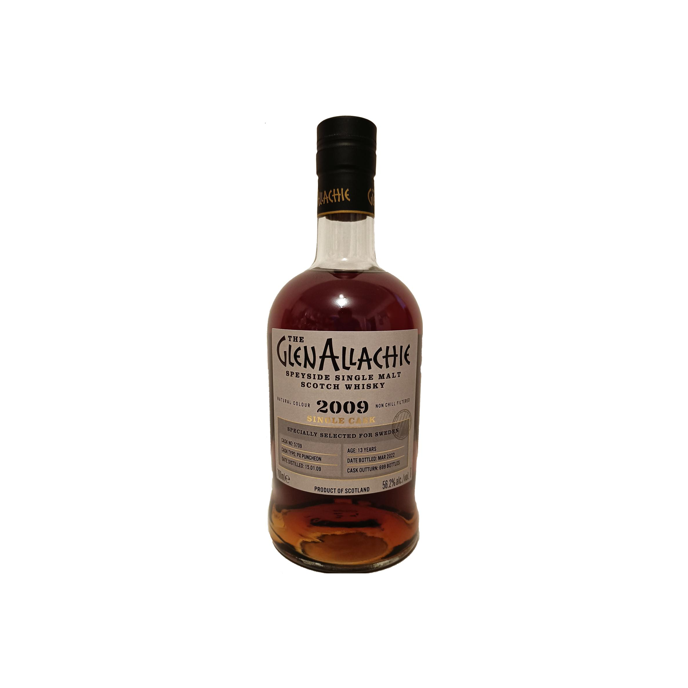 The GlenAllachie Single Cask 2009 13 Years Single Malt Whisky