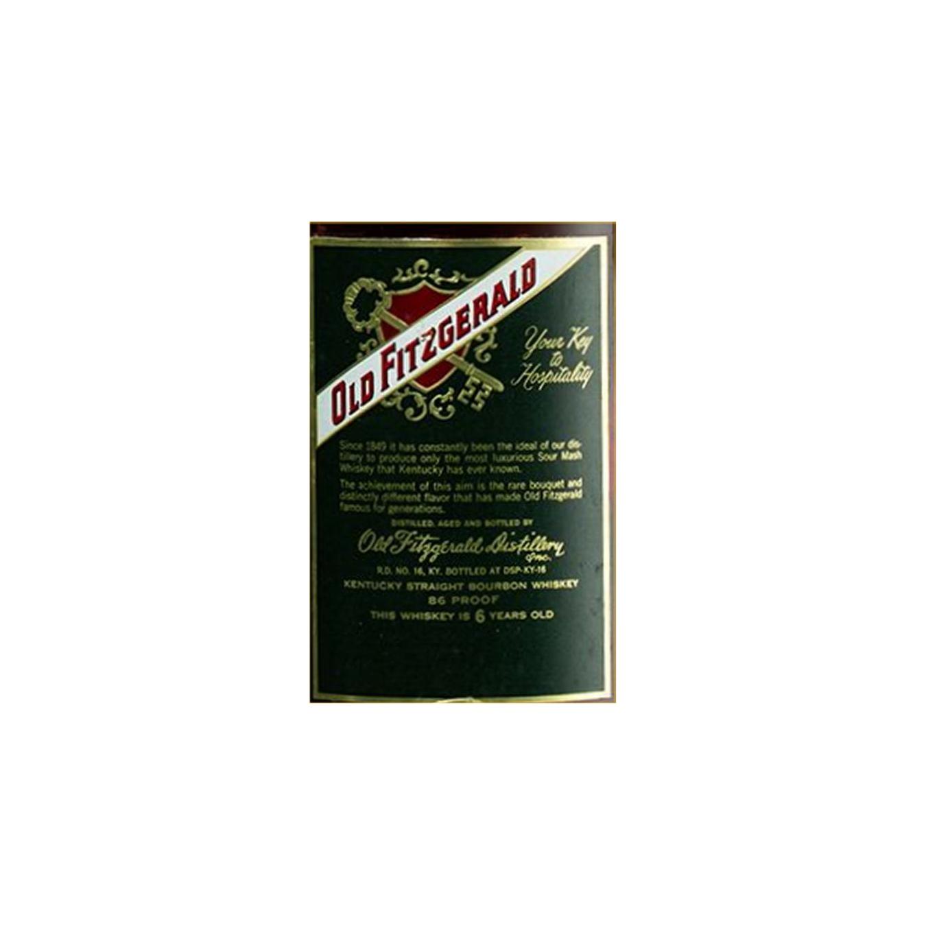 Old Fitzgerald Kentucky Straight Bourbon Whiskey 6 Years Bourbon Whisky 2