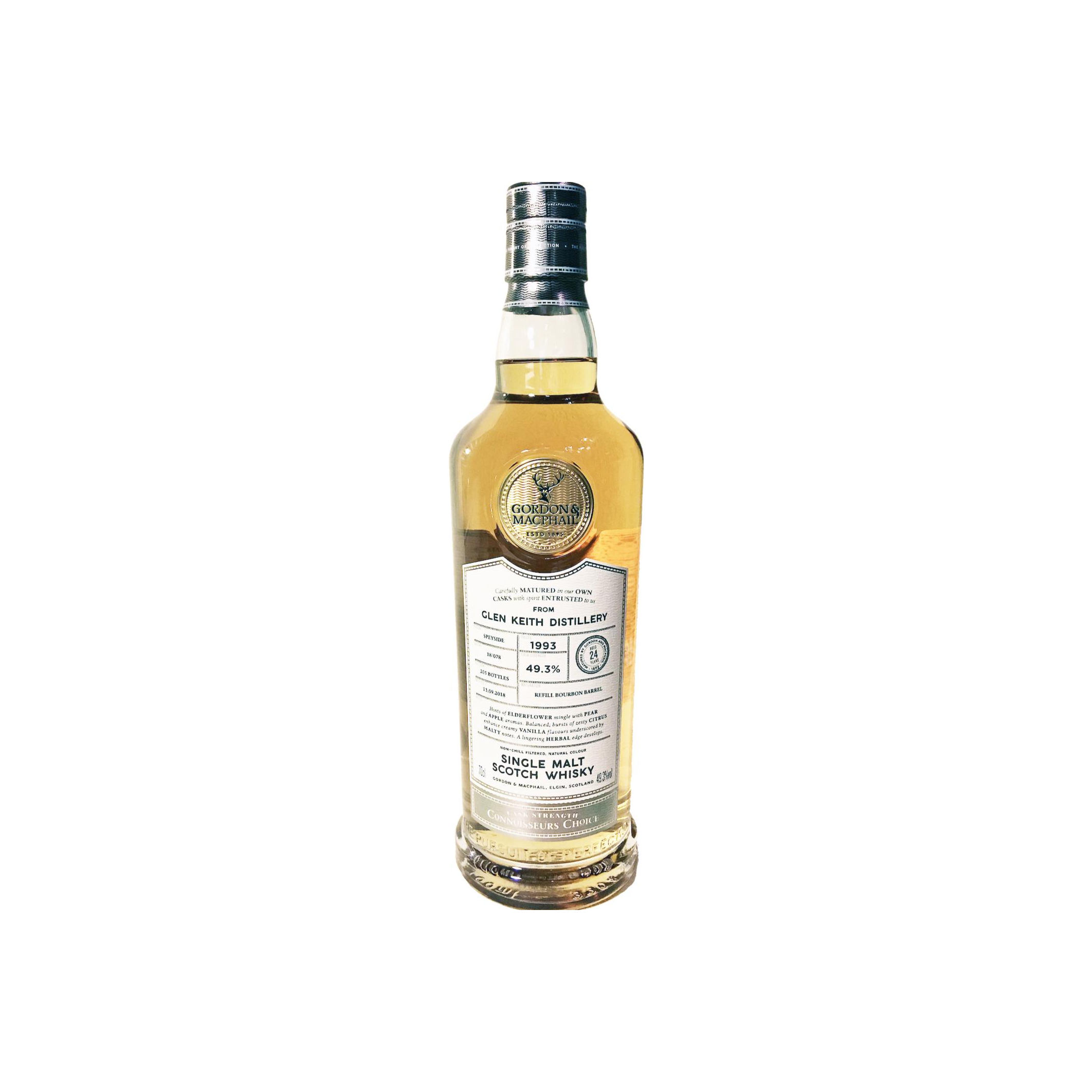 Glen Keith Connoisseurs Choice - Cask Strength 1993 24 Years Single Malt Whisky