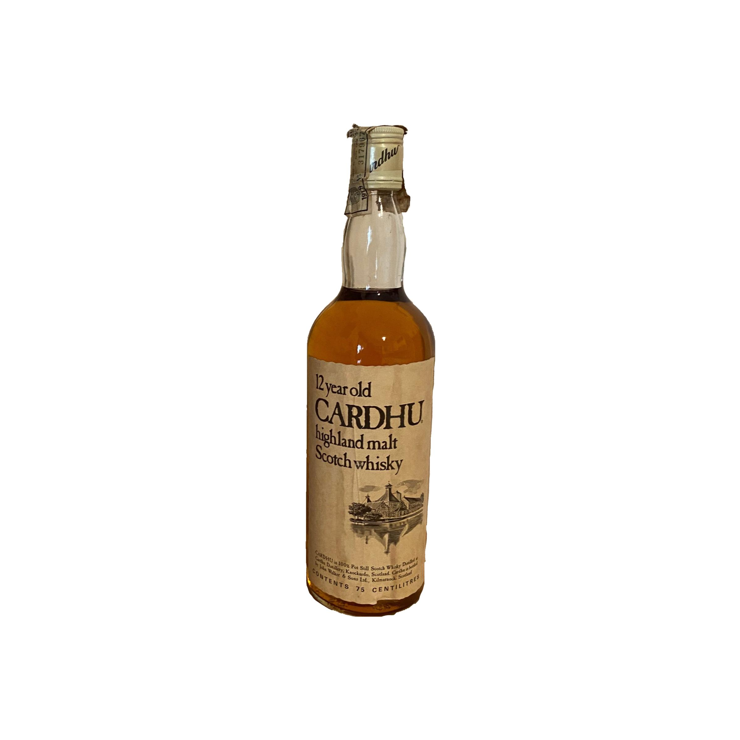 Cardhu 12 Years Single Malt Whisky