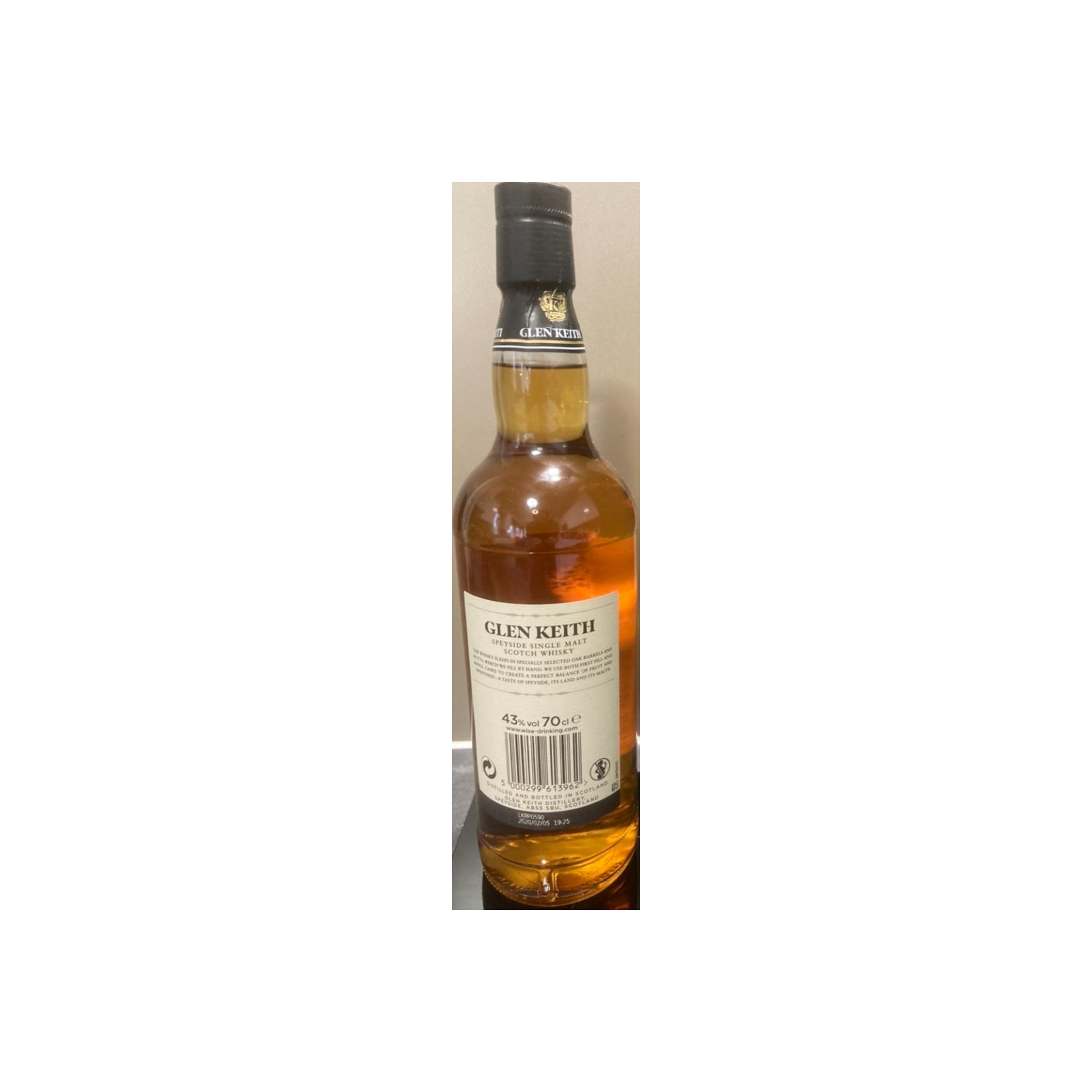 Glen Keith 21 Years Single Malt Whisky 3