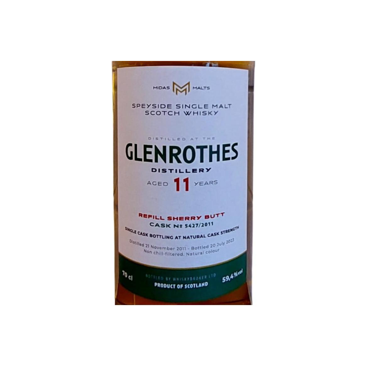 The Glenrothes 2011 11 Years Single Malt Whisky