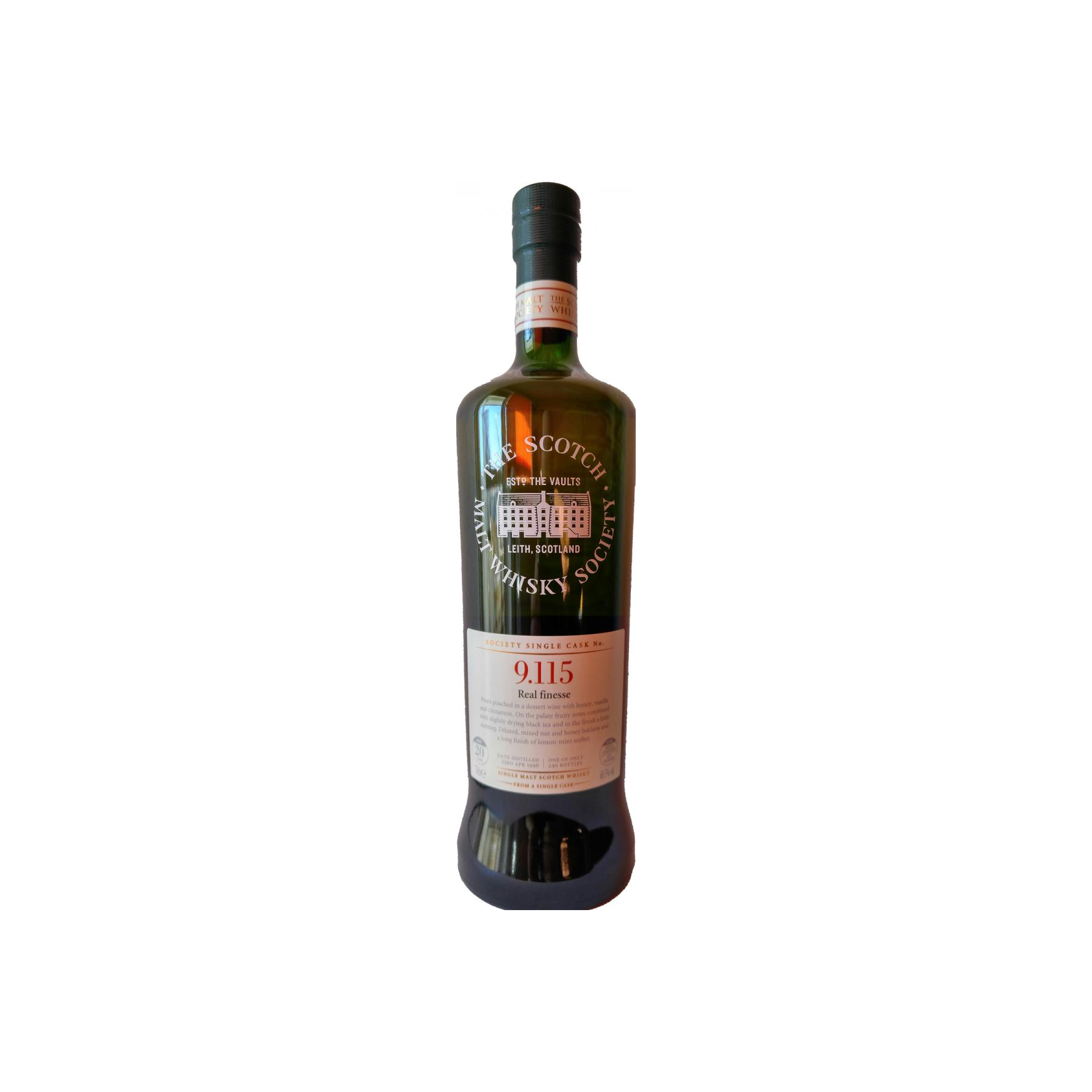 The Scotch Malt Whisky Society 1996 20 Years Single Malt Whisky