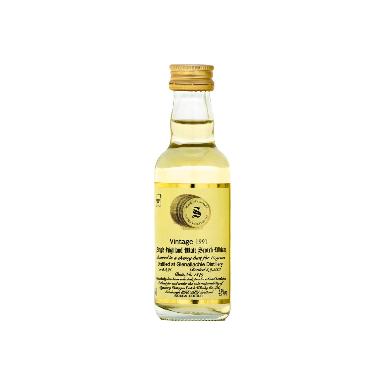The GlenAllachie 1991 10 Years Single Malt Whisky
