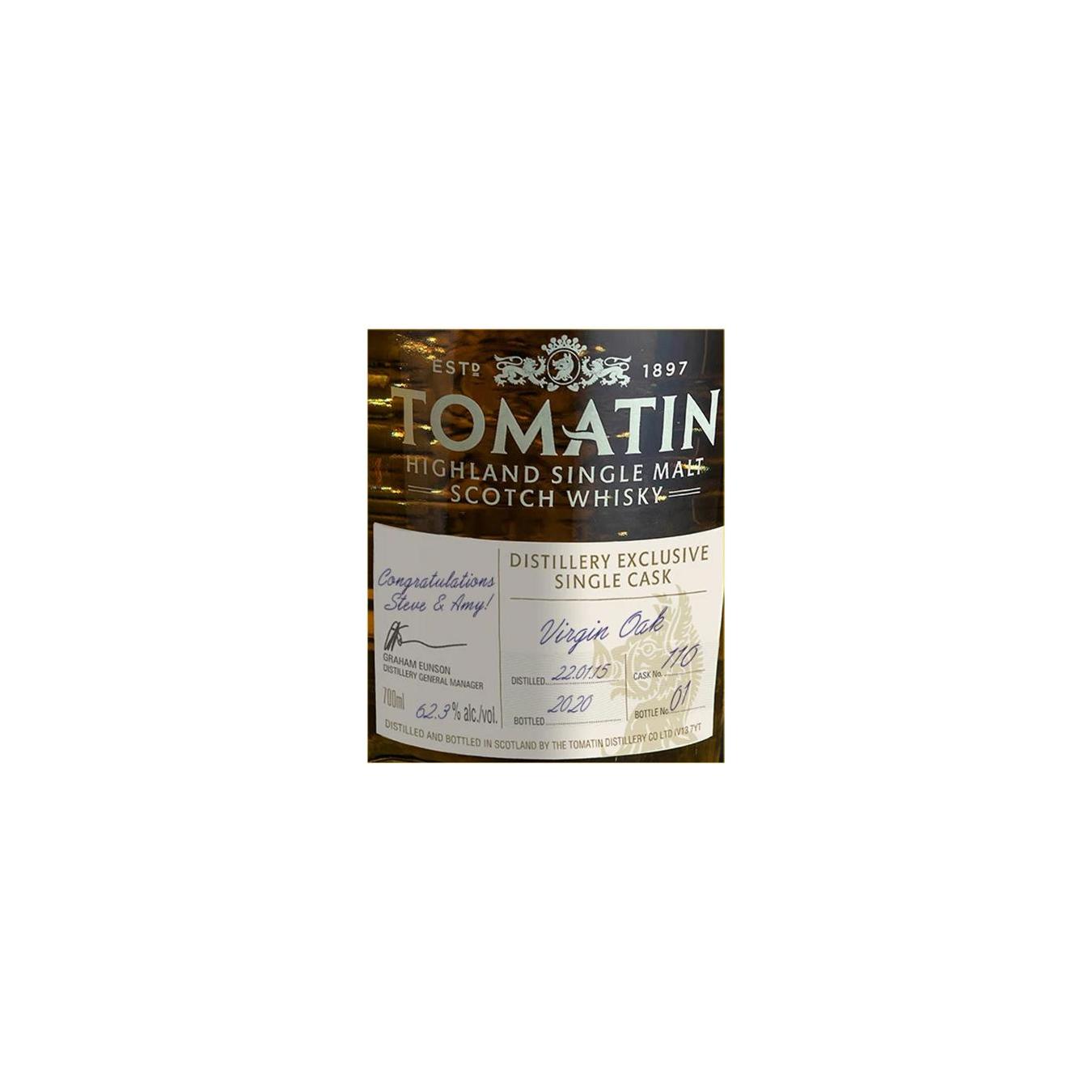 Tomatin 2015 5 Years Single Malt Whisky