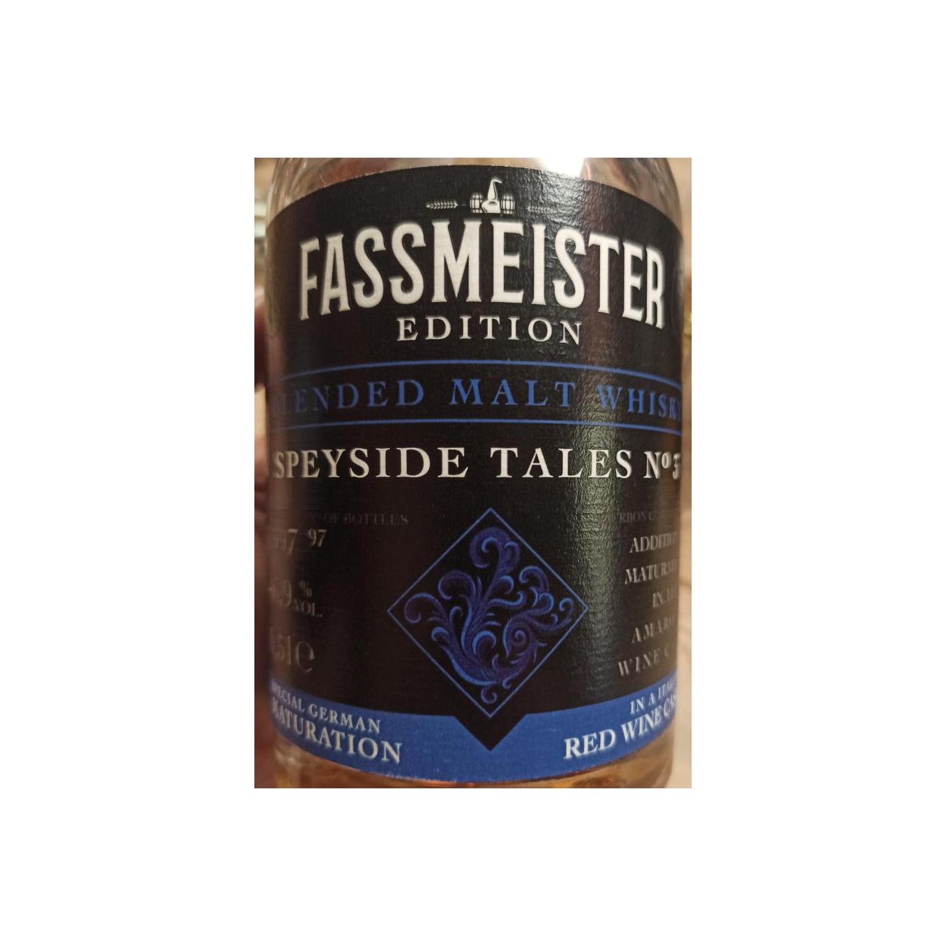 Blended Malt Whisky Speyside Tales No 3