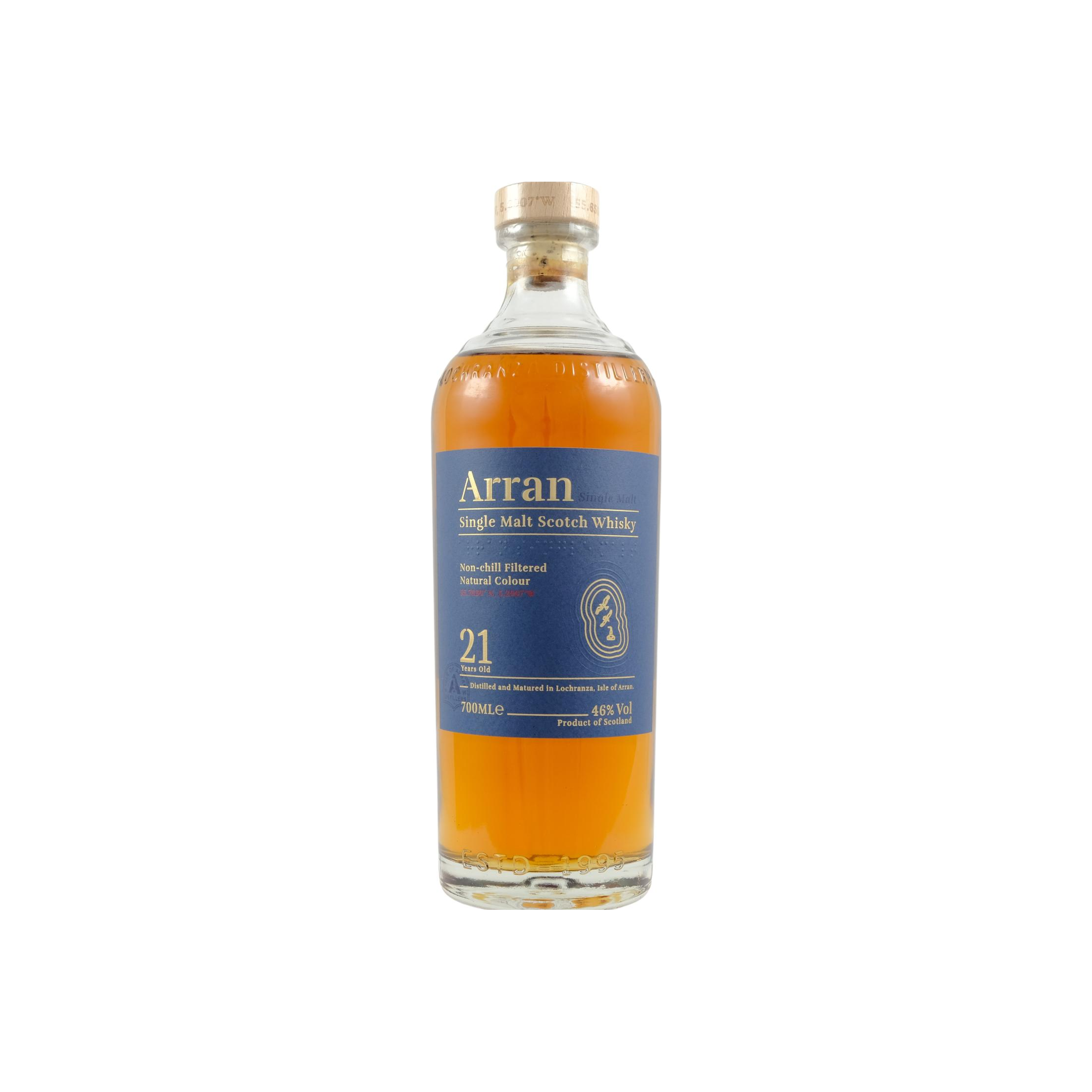Arran 21 Years Single Malt Whisky