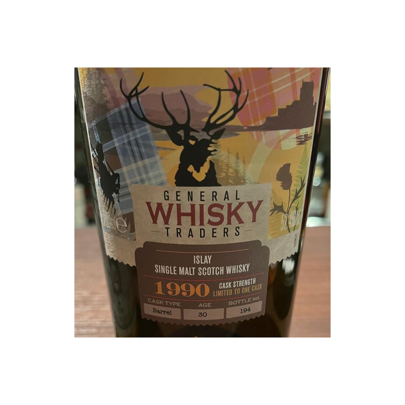 Islay Single Malt Scotch Whisky 1990 TLDC