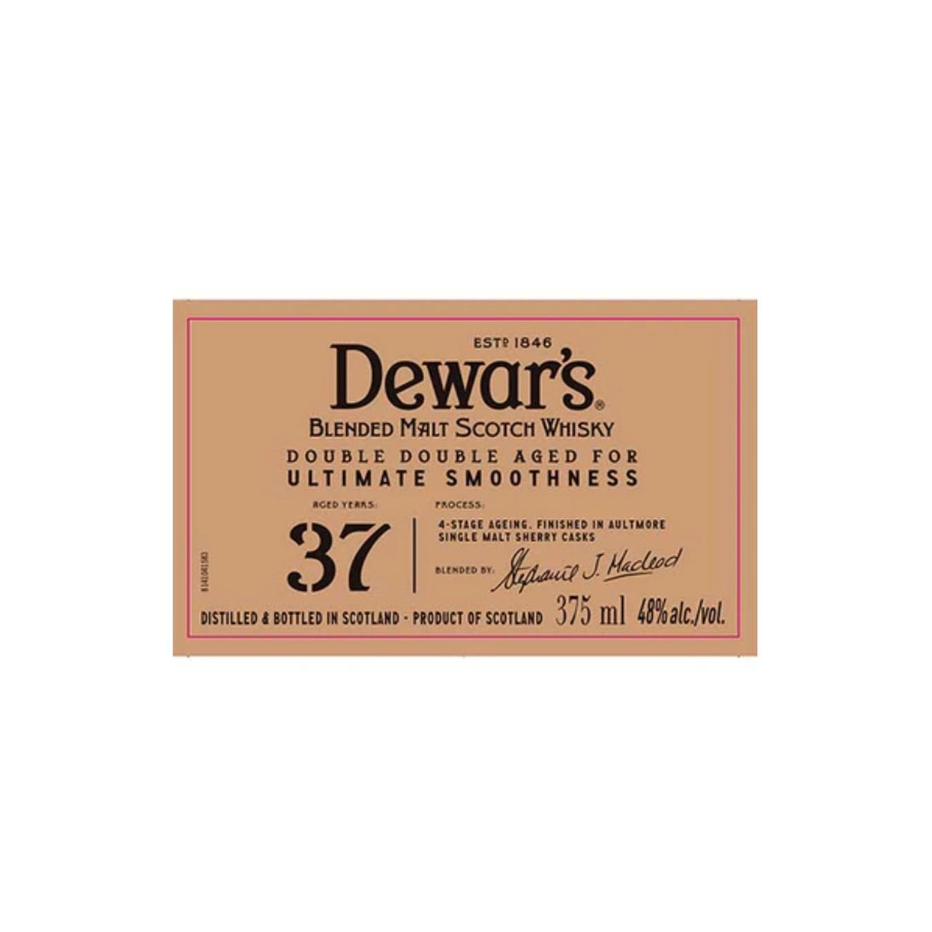 Dewar's 37-year-old