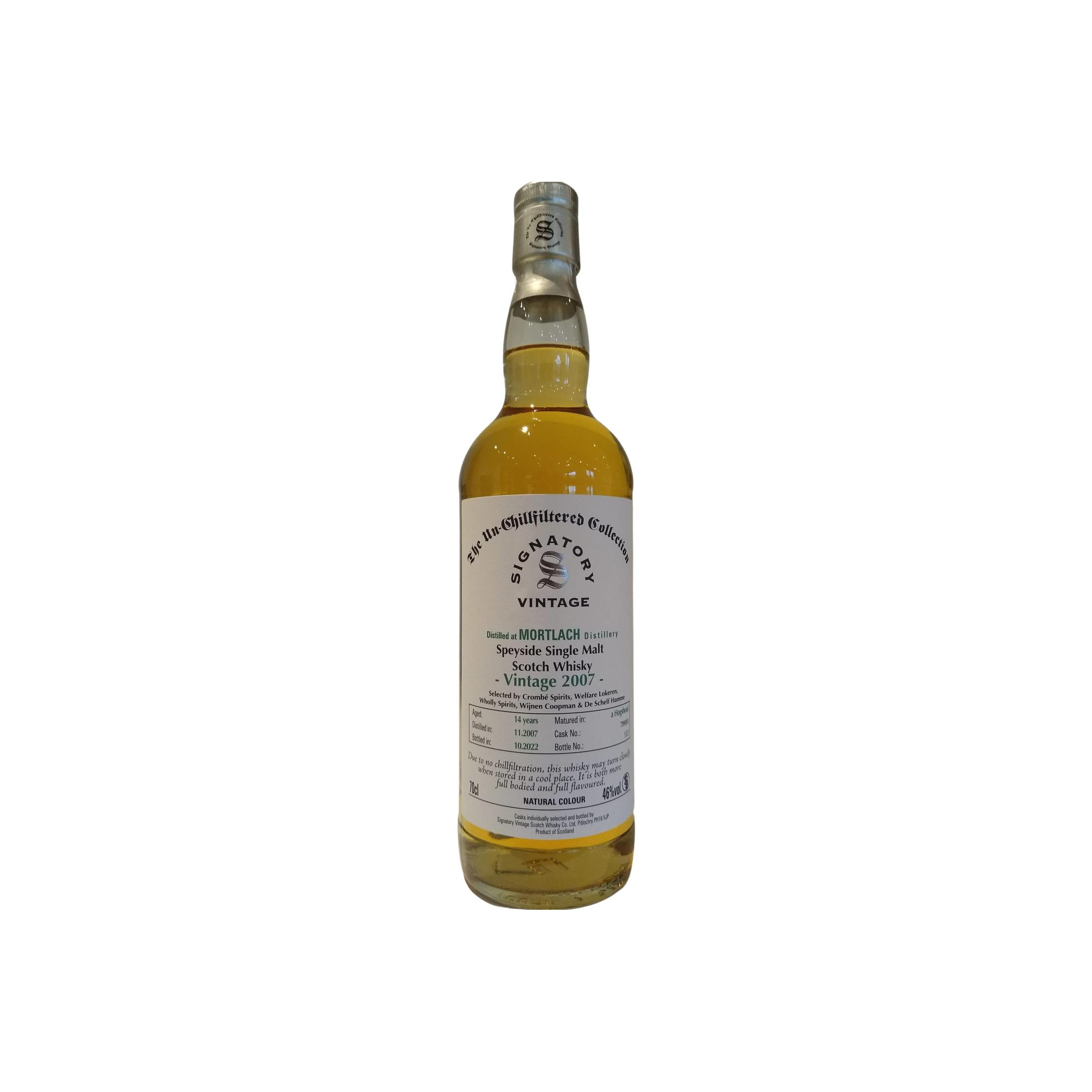 Mortlach 2007 14 Years Single Malt Whisky