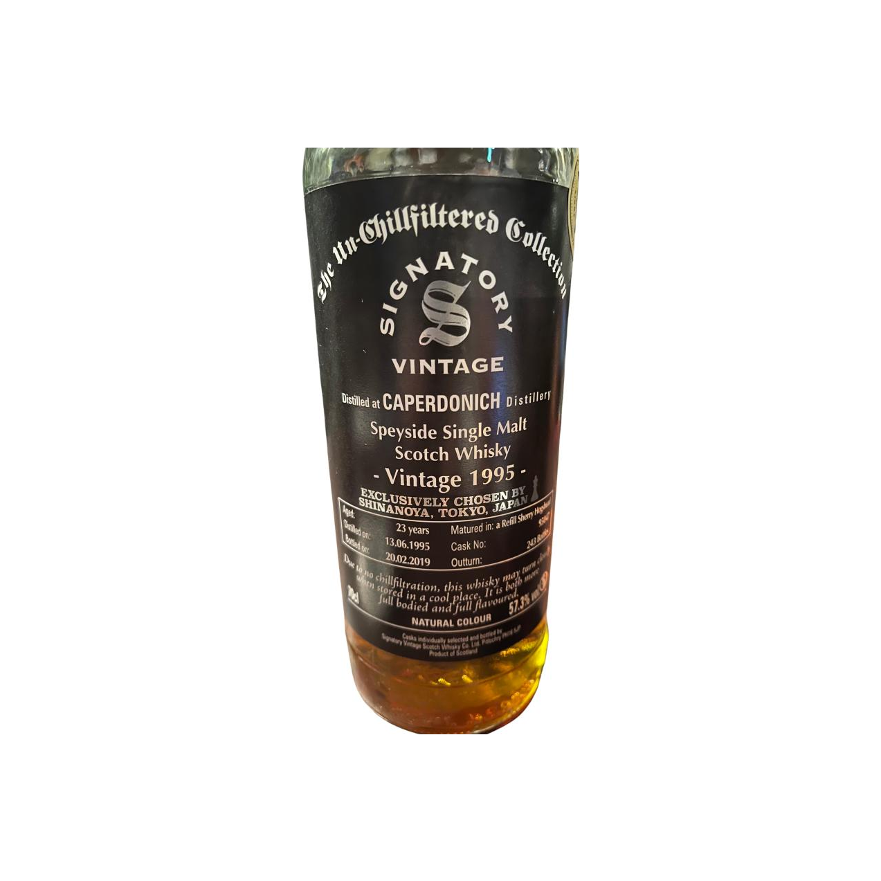 Caperdonich 1995 23 Years Single Malt Whisky