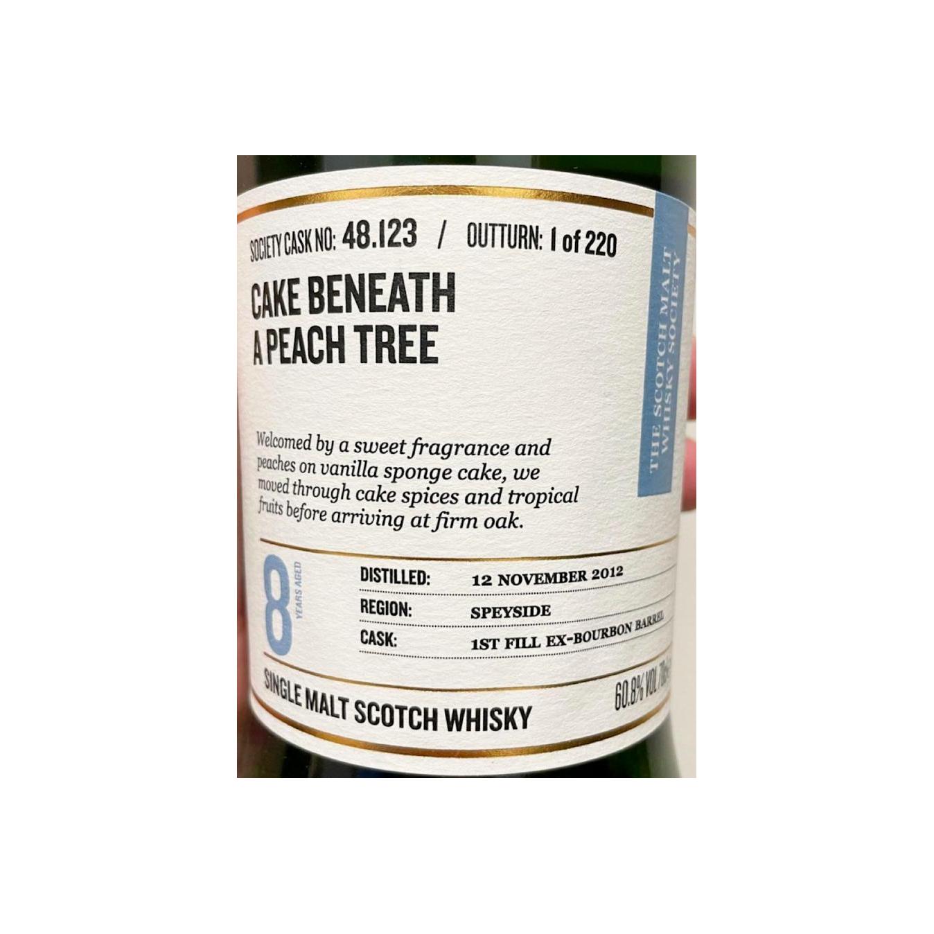 The Scotch Malt Whisky Society 2012 8 Years Single Malt Whisky