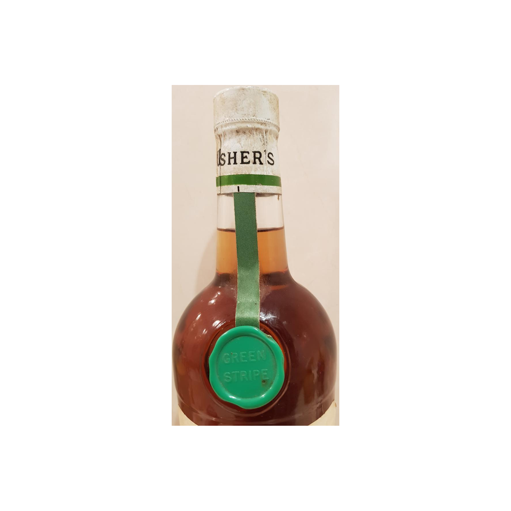 Usher's Green Stripe 3