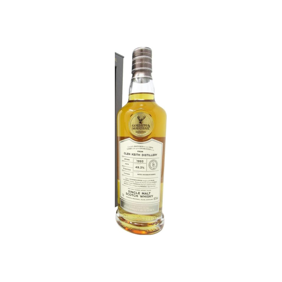 Glen Keith Connoisseurs Choice - Cask Strength 1993 24 Years Single Malt Whisky 2