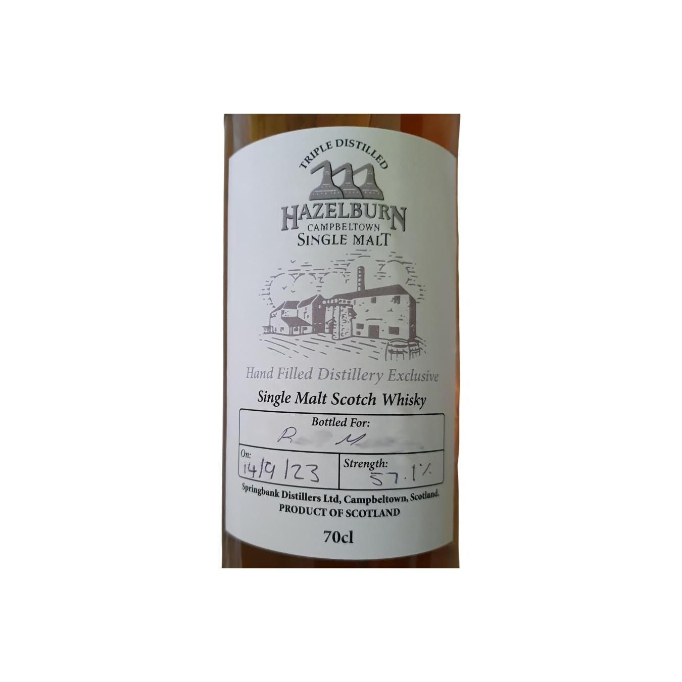 Hazelburn Single Malt Whisky
