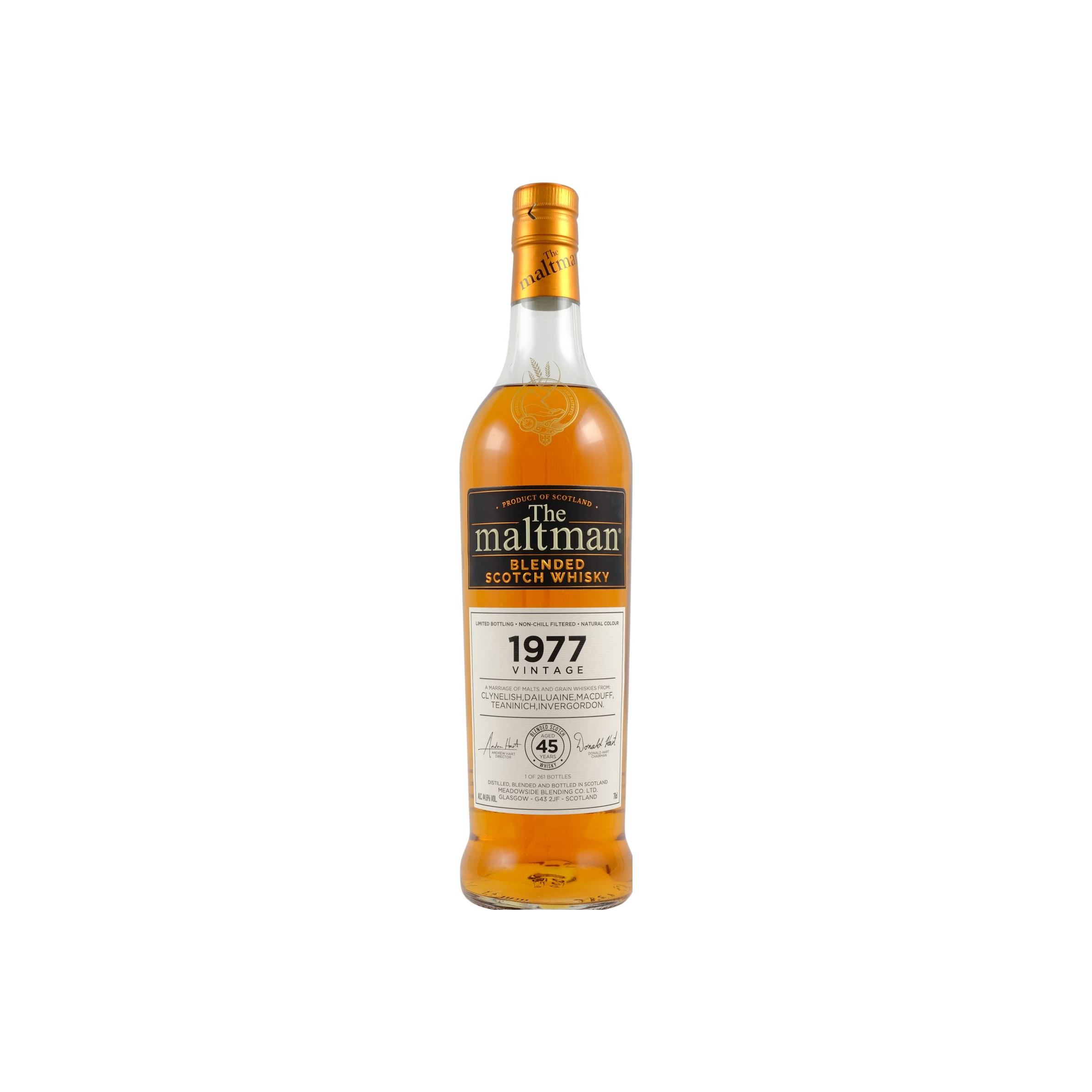 Meadowside Blending 1977 45 Years Blended Whisky