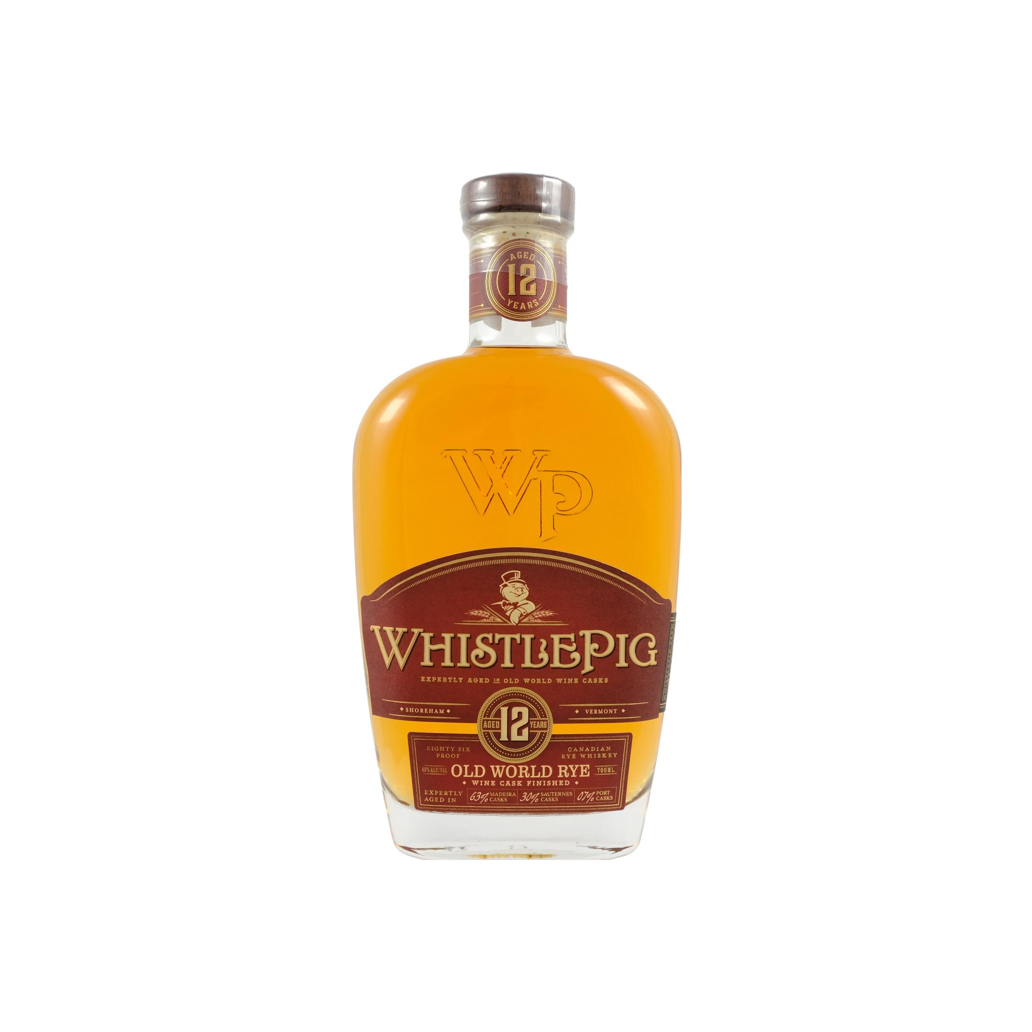 WhistlePig 12 Years Rye Whisky