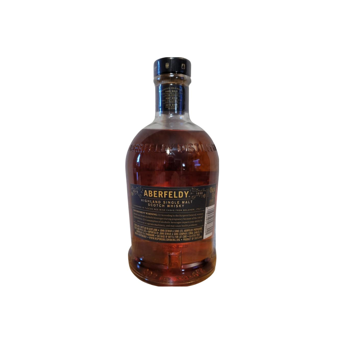 Aberfeldy 2014 18 Years Single Malt Whisky 2