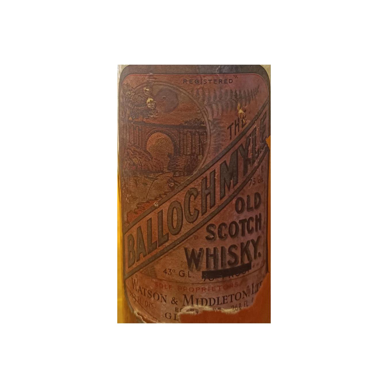 Ballochmyle Old Scotch Whisky
