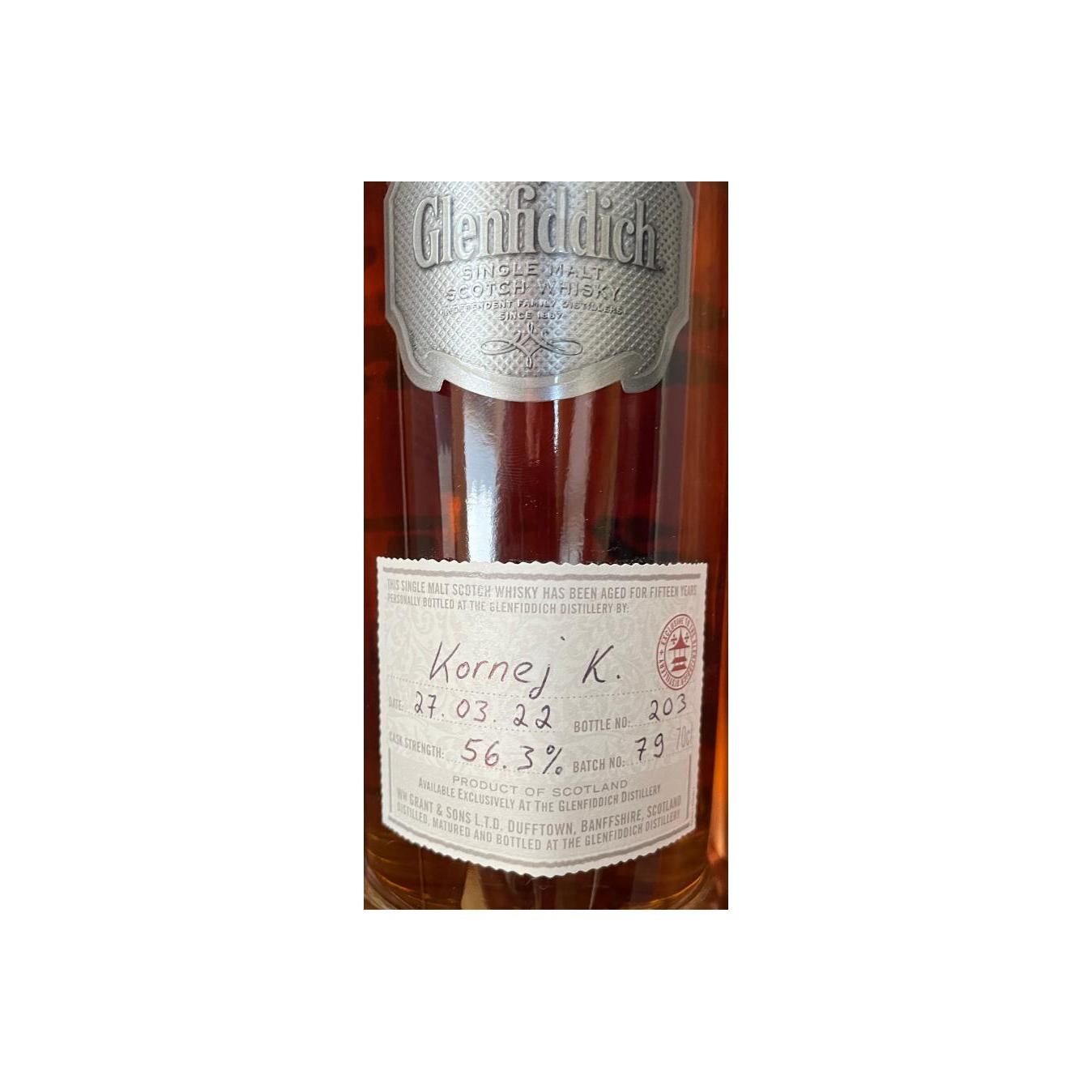 Glenfiddich 15 Years Single Malt Whisky