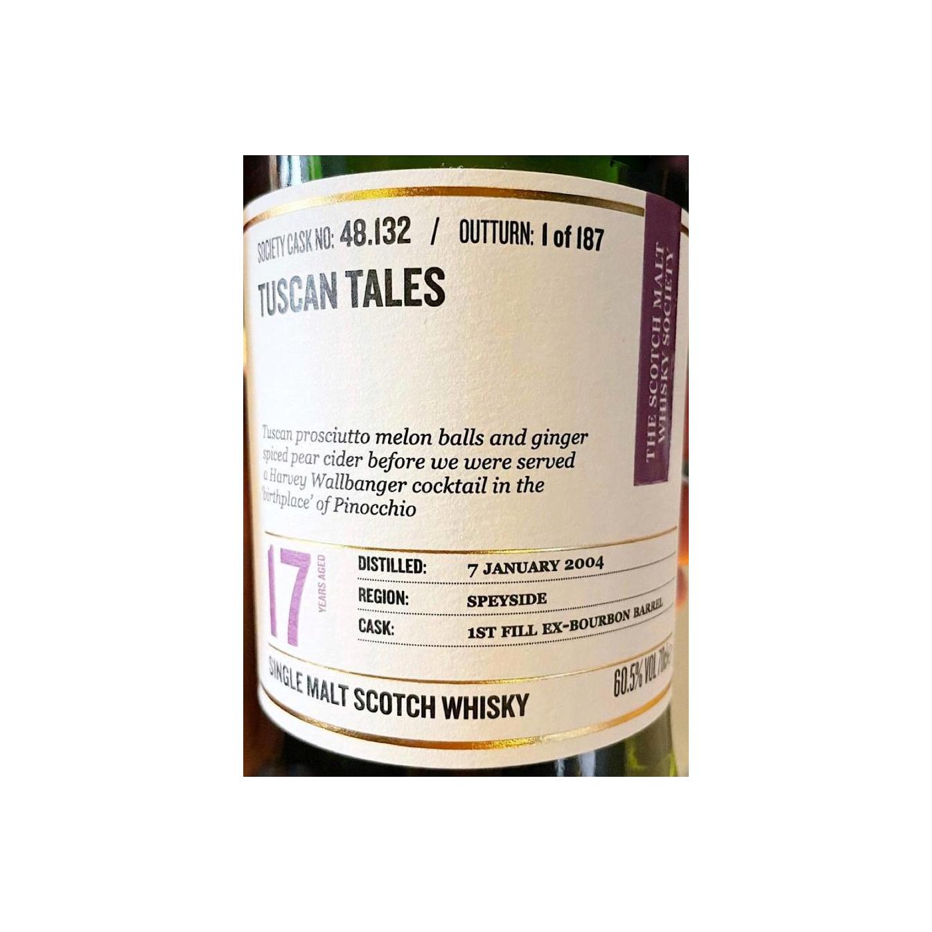 The Scotch Malt Whisky Society 2004 17 Years Single Malt Whisky