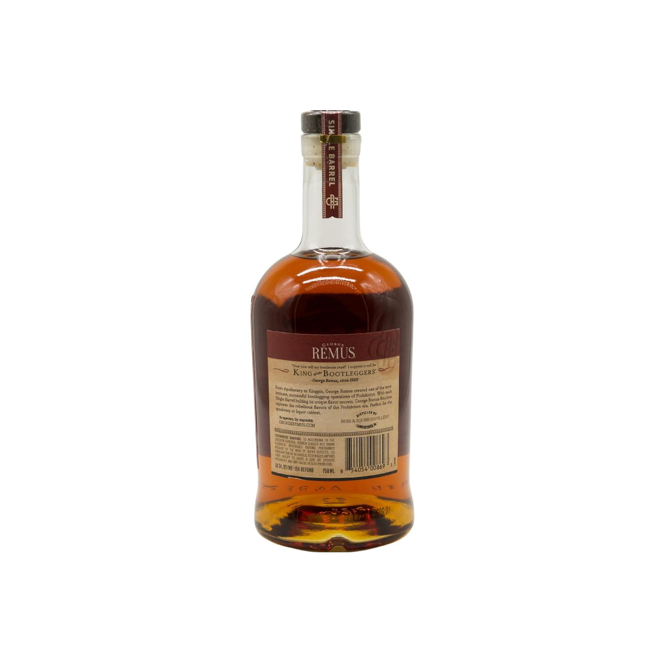 George Remus Straight Bourbon Whiskey 2