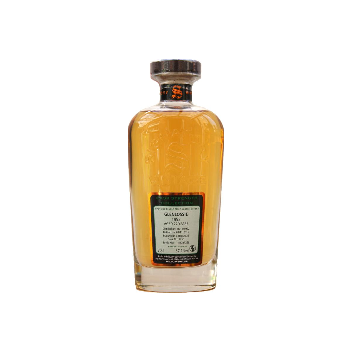 Glenlossie Cask Strength Collection 1992 22 Years Single Malt Whisky