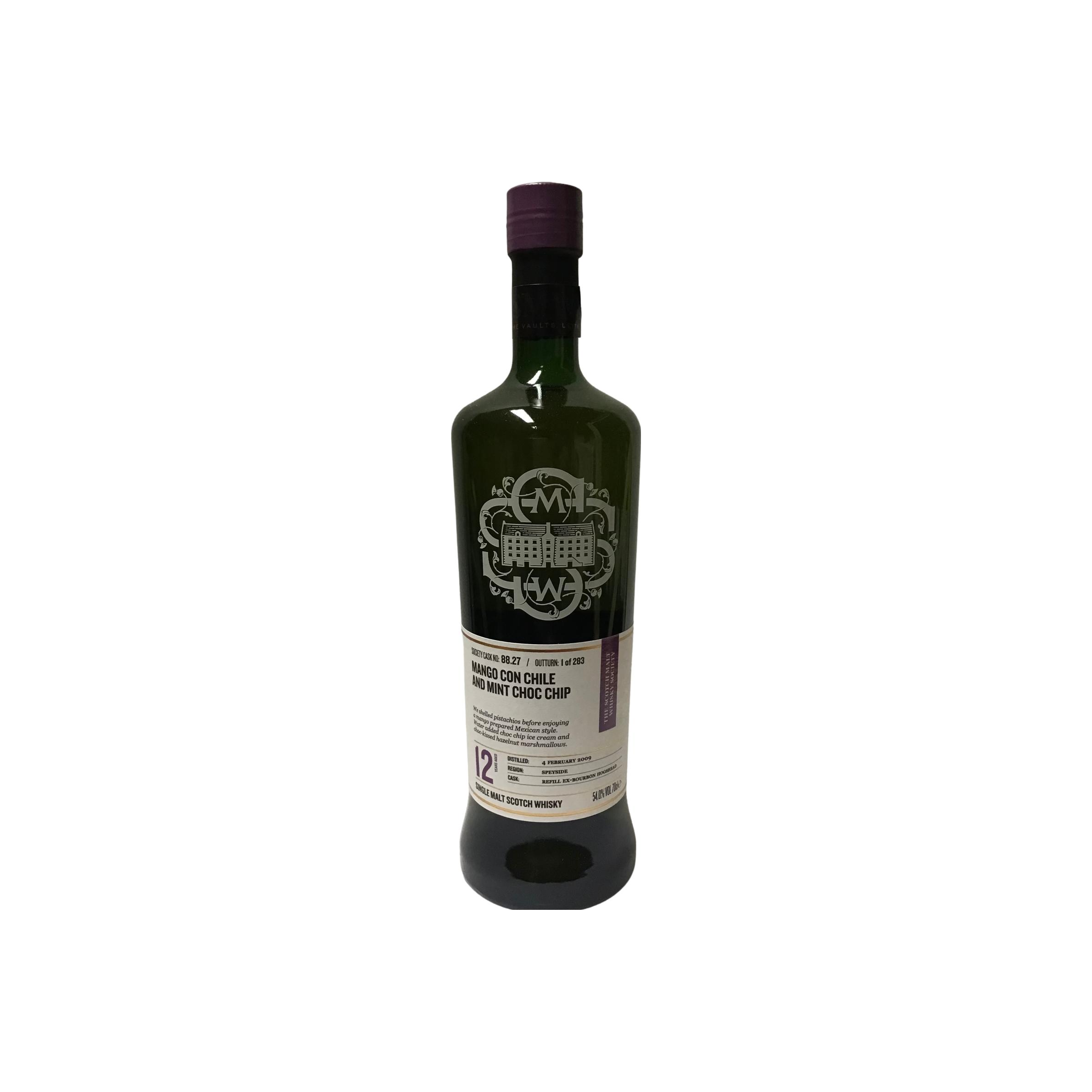 The Scotch Malt Whisky Society 2009 12 Years Single Malt Whisky
