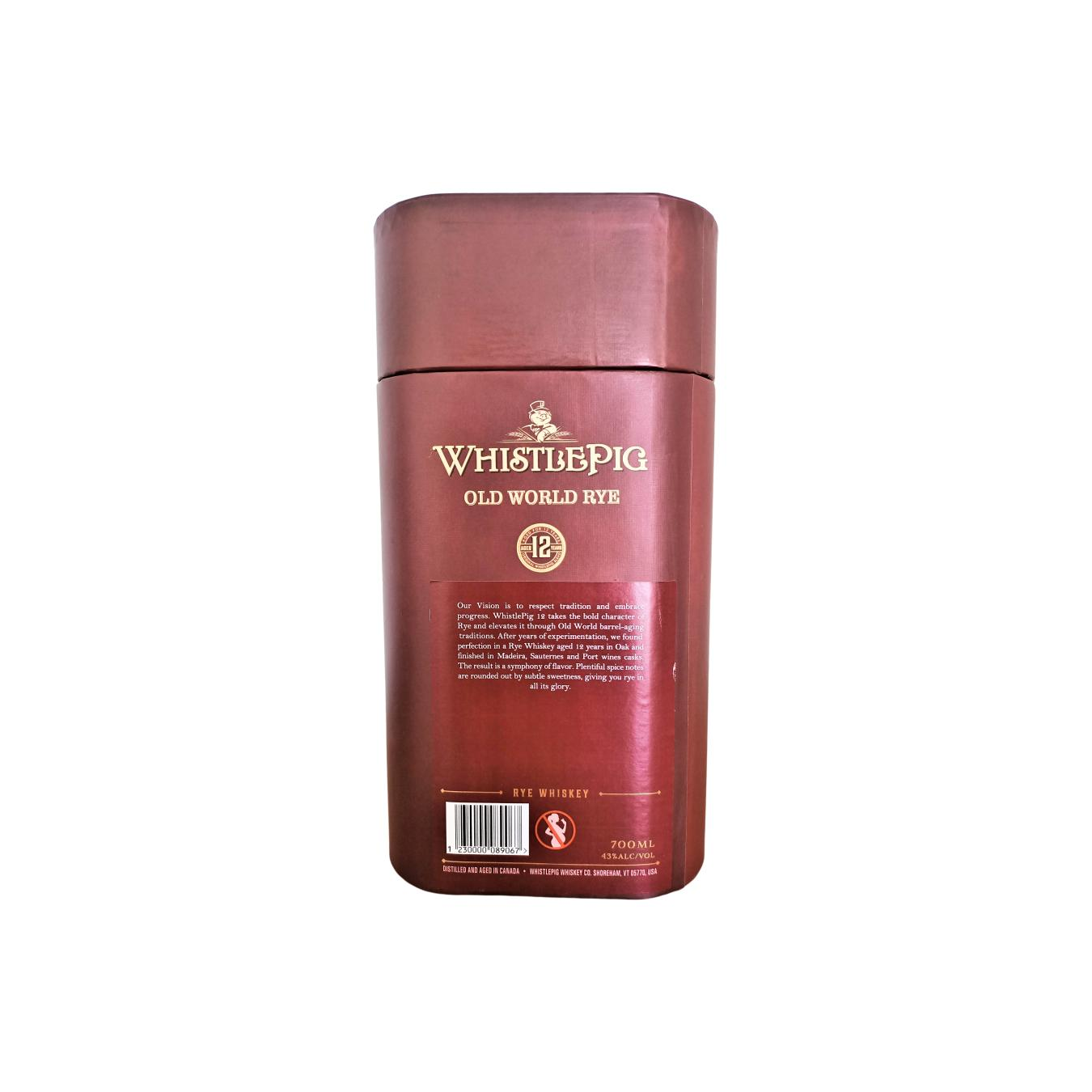 WhistlePig 12 Years Rye Whisky