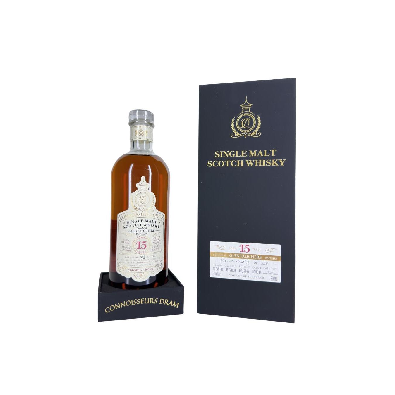 Glentauchers 2008 15 Years Single Malt Whisky 3
