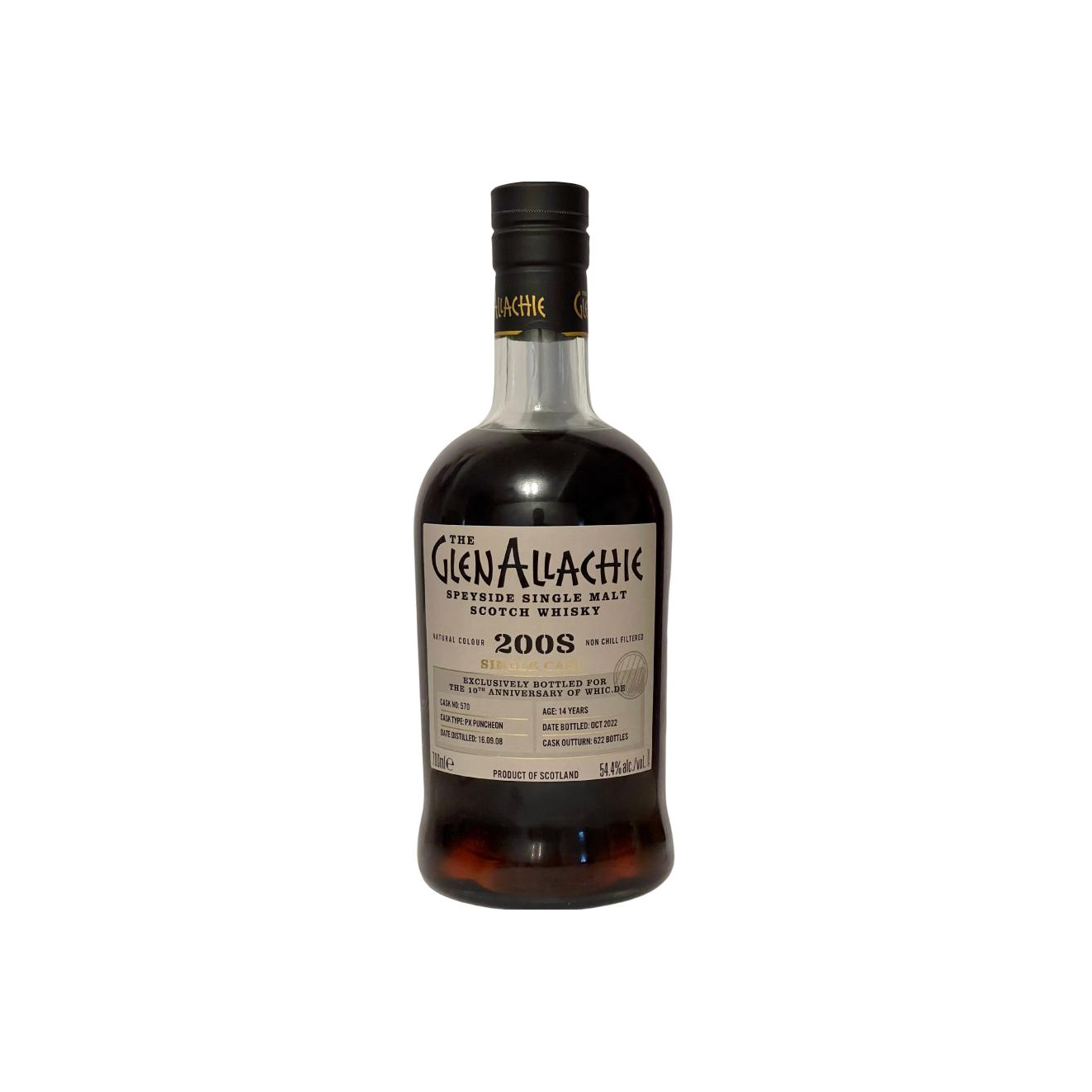 The GlenAllachie 2008 14 Years Single Malt Whisky