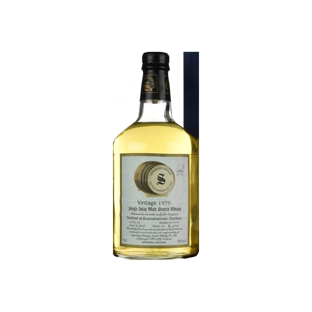 Bunnahabhain Vintage Collection - Dumpy 1979 21 Years Single Malt Whisky 2