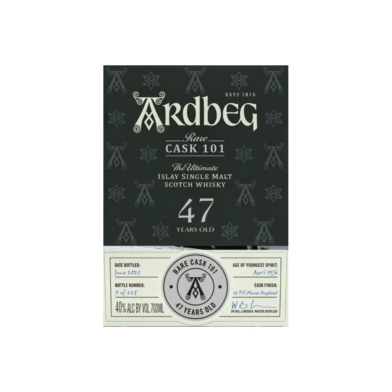 Ardbeg 1976 47 Years Single Malt Whisky