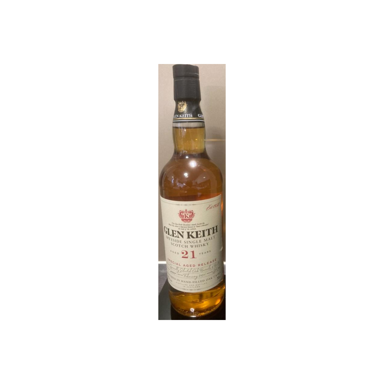 Glen Keith 21 Years Single Malt Whisky 2